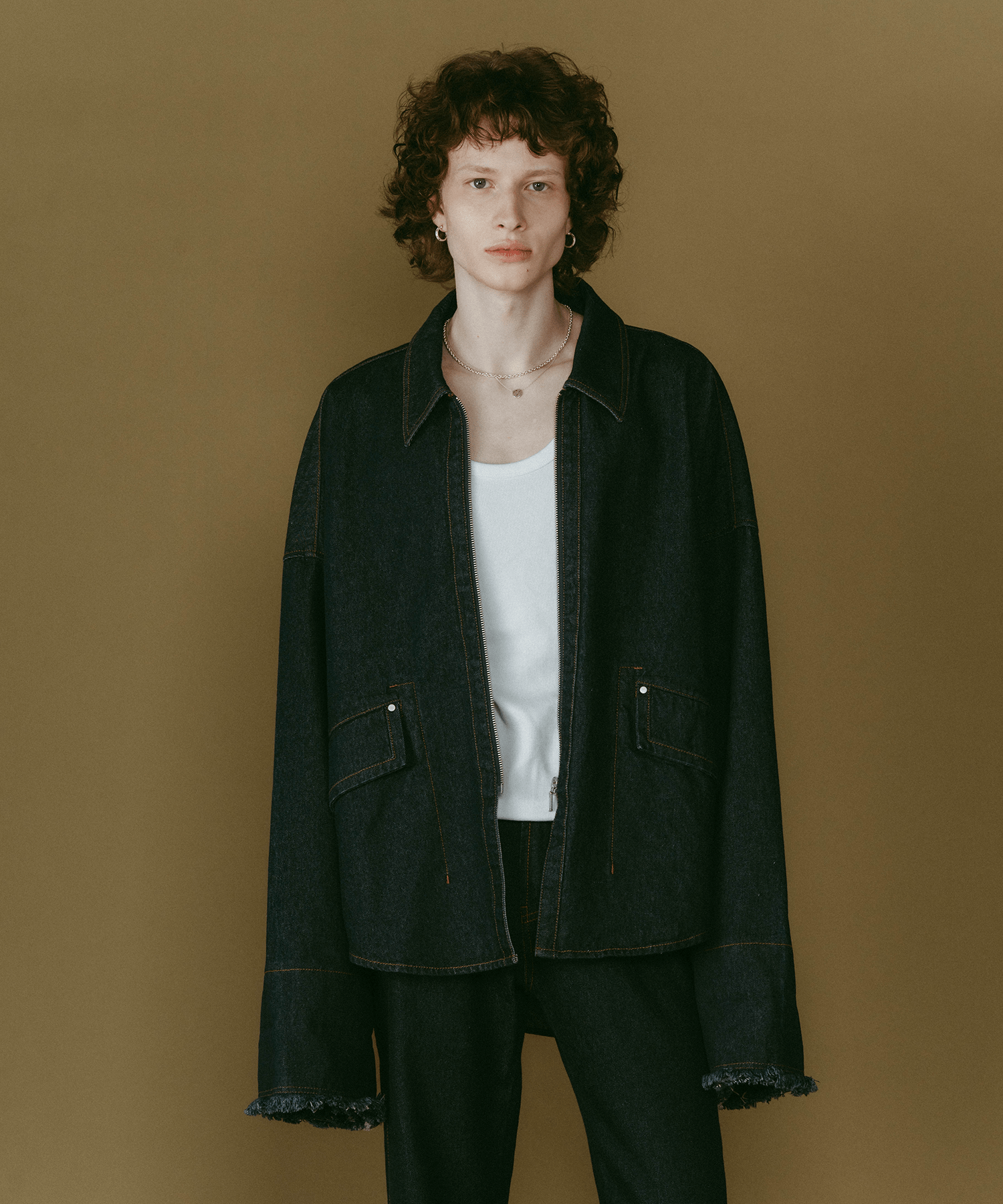 denim over shirt jacket(unisex) Knuth Marf