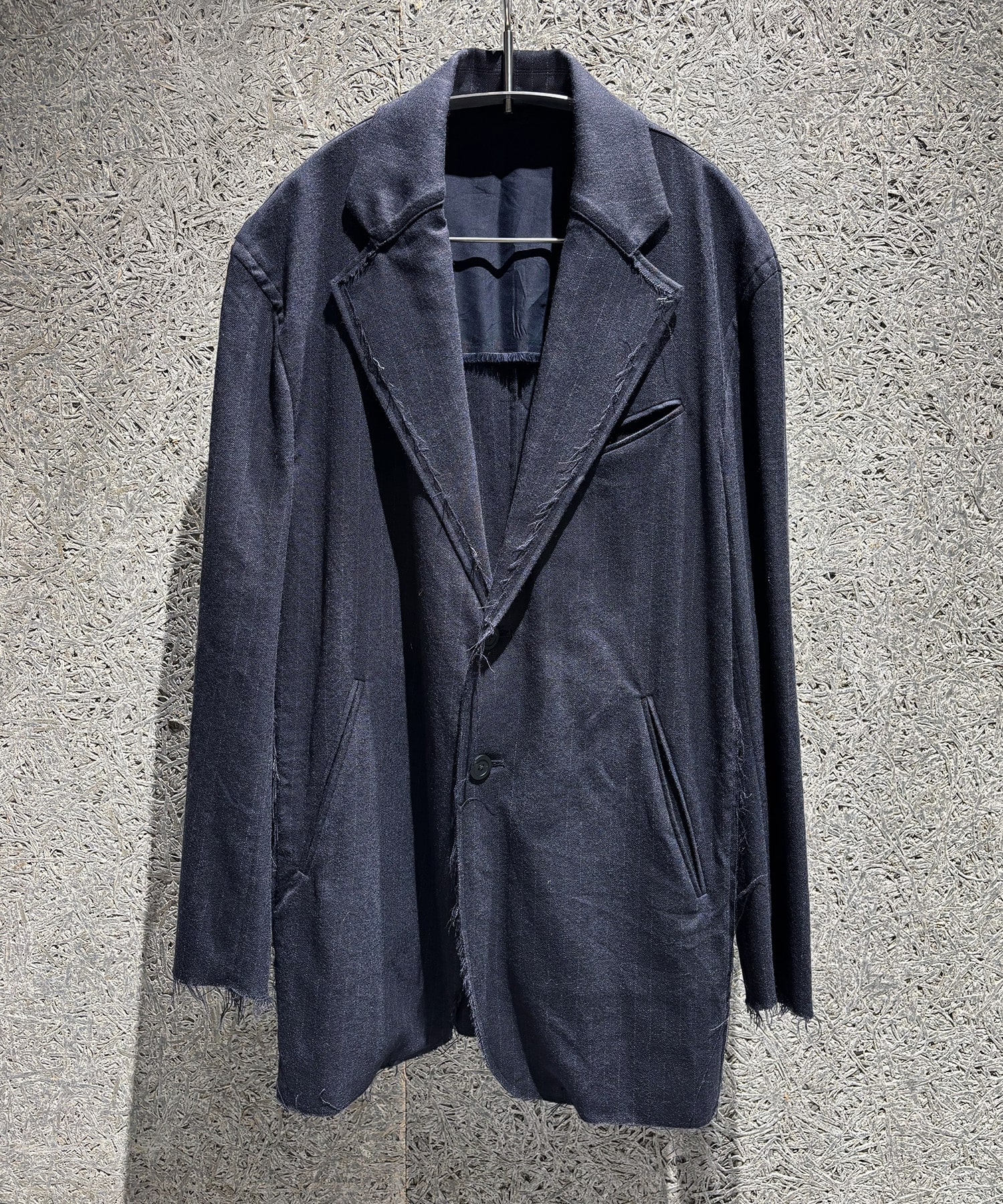 FLANNEL STRIPE BROKEN JACKET ANTHEM A