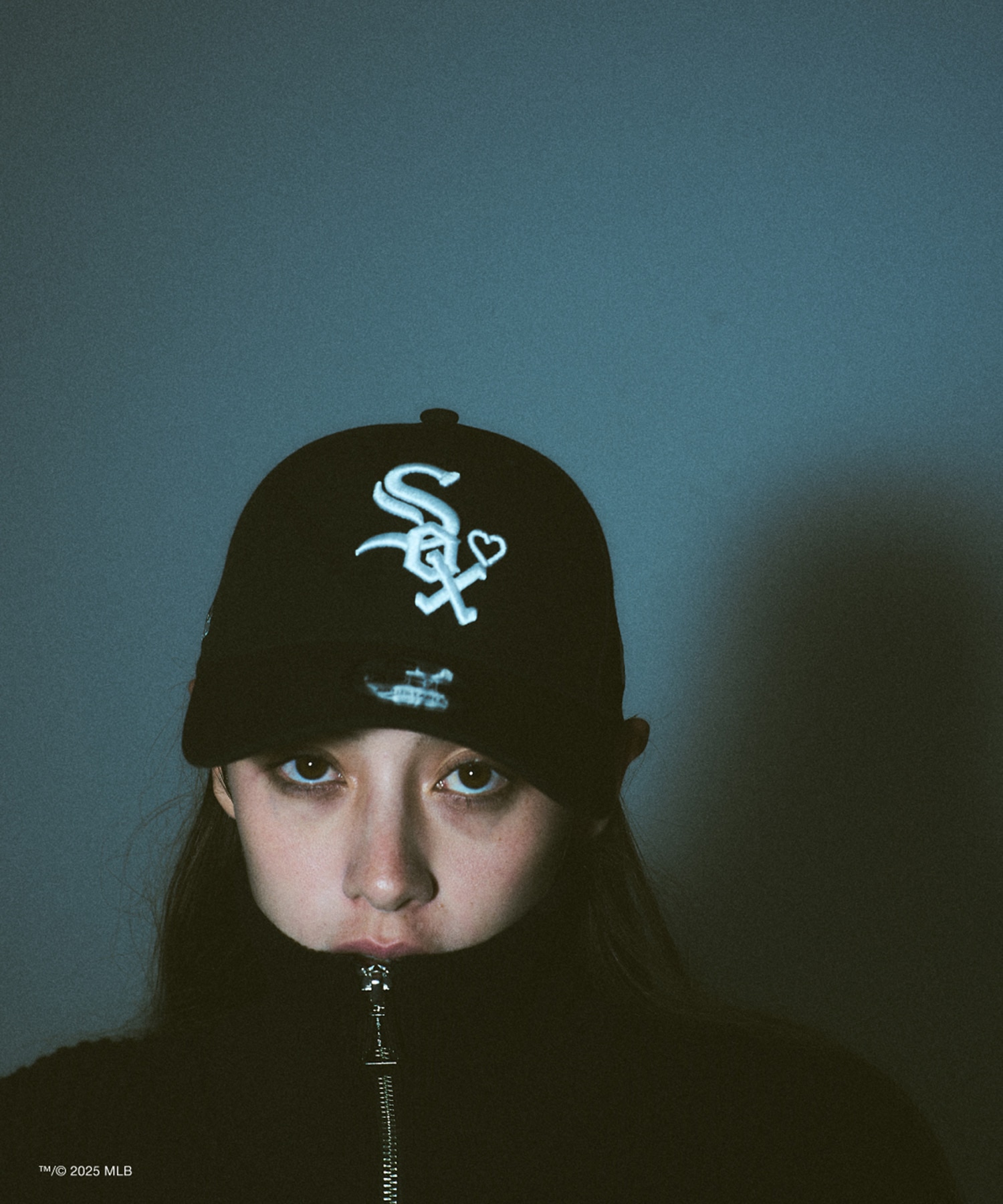 x Newera White Sox Cap BASICKS