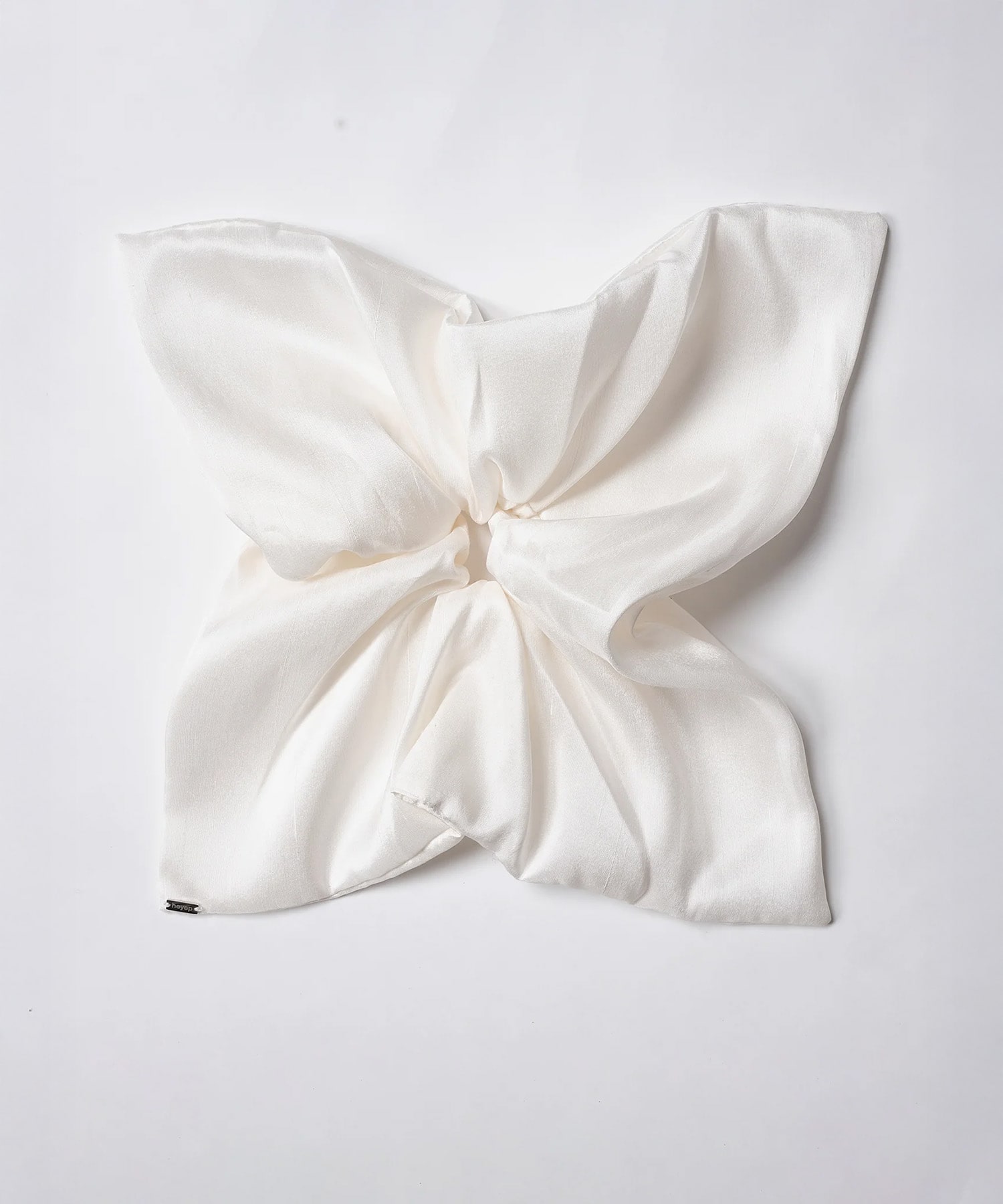 Silk Square  Large Scrunchie heyep