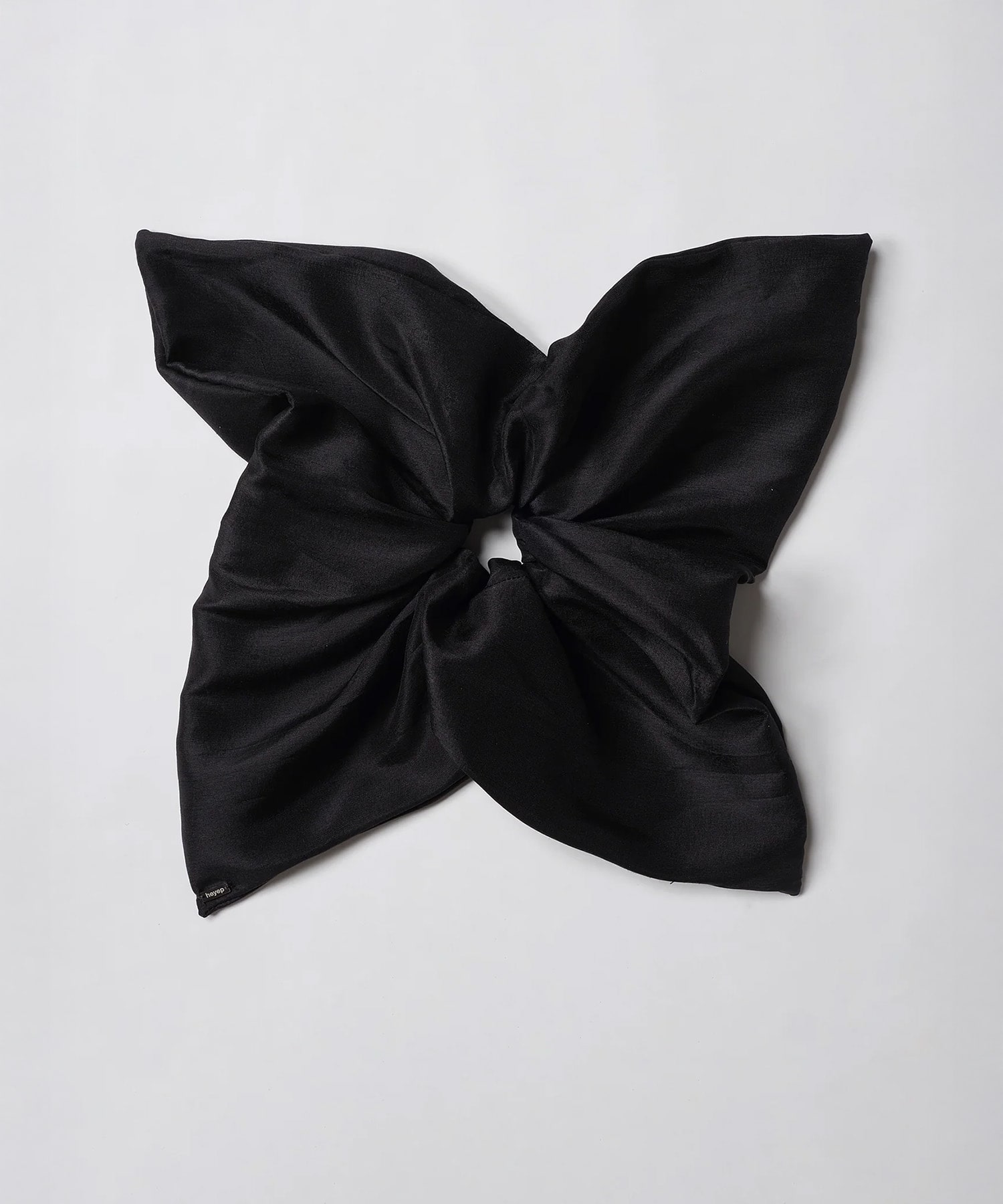 Silk Square  Large Scrunchie heyep