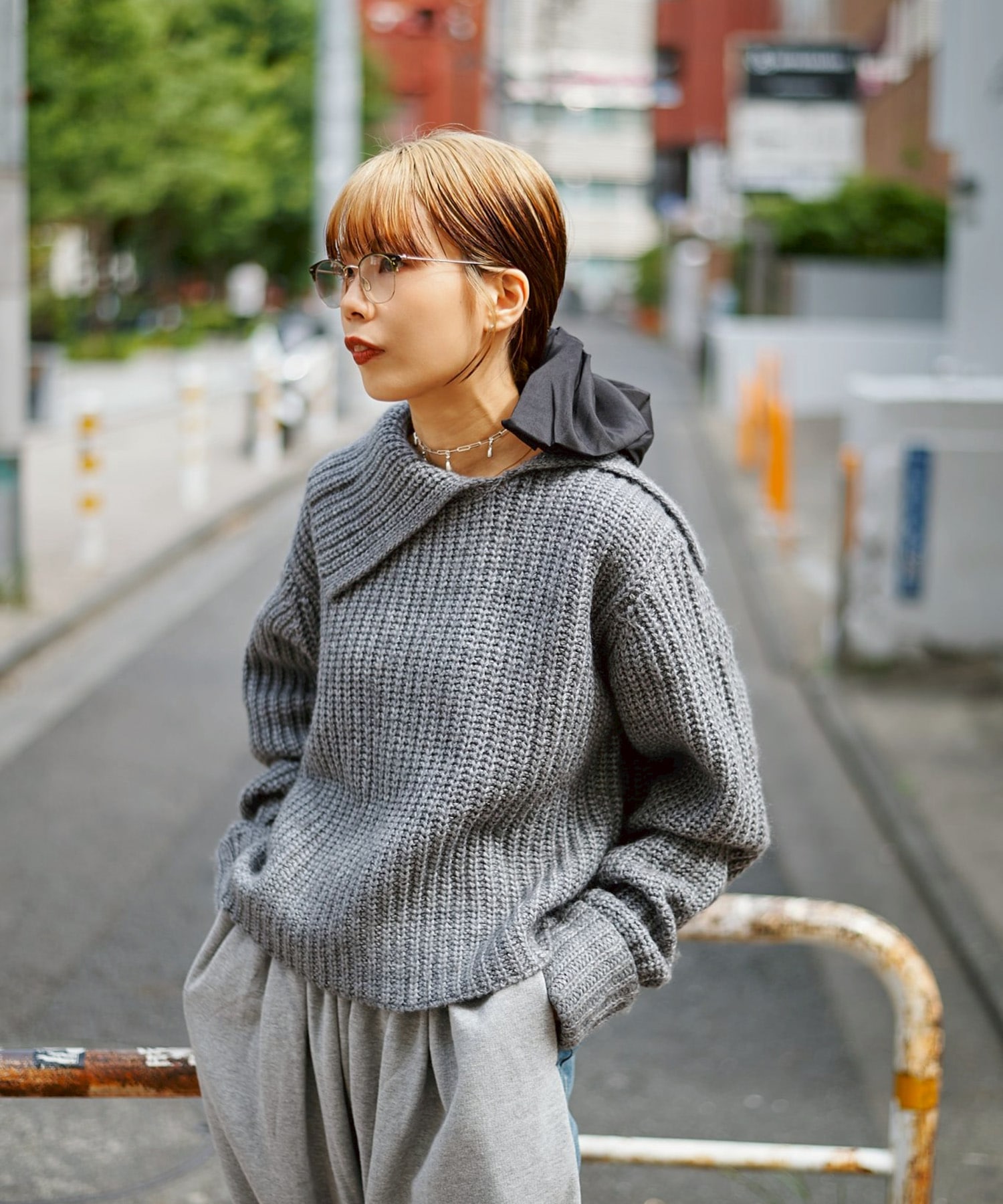 RIB KNIT TAAKK