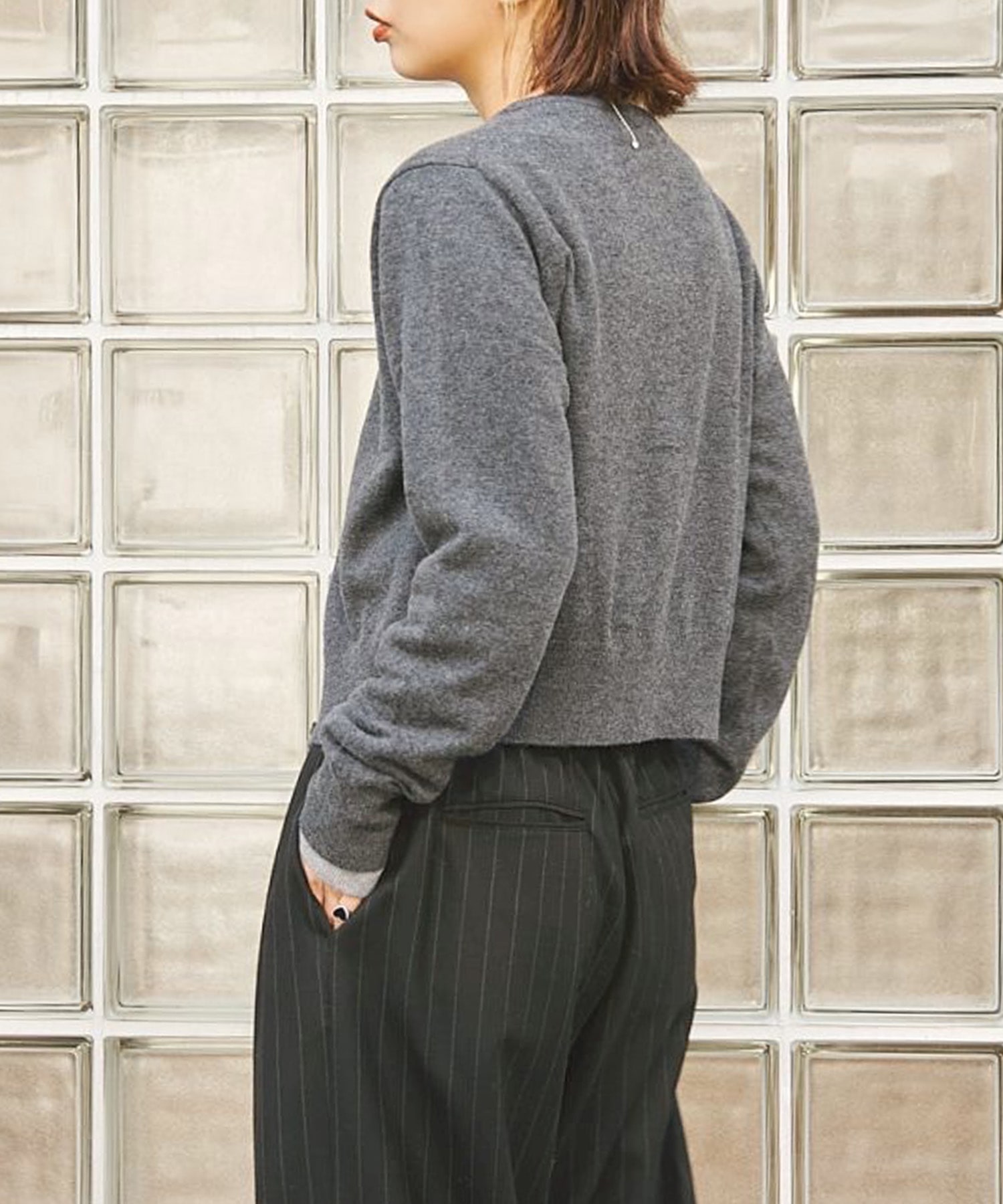 MERINO WOOL ENSEMBLE KNIT CONZ