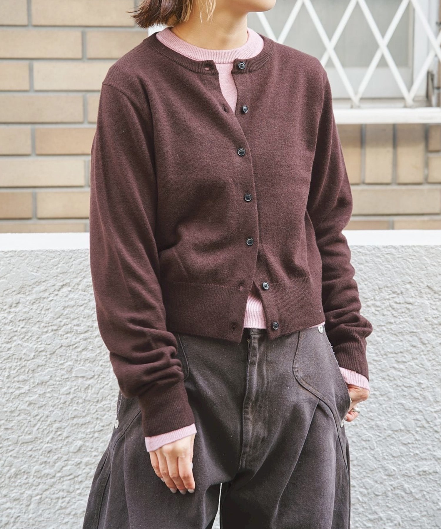 MERINO WOOL ENSEMBLE KNIT CONZ