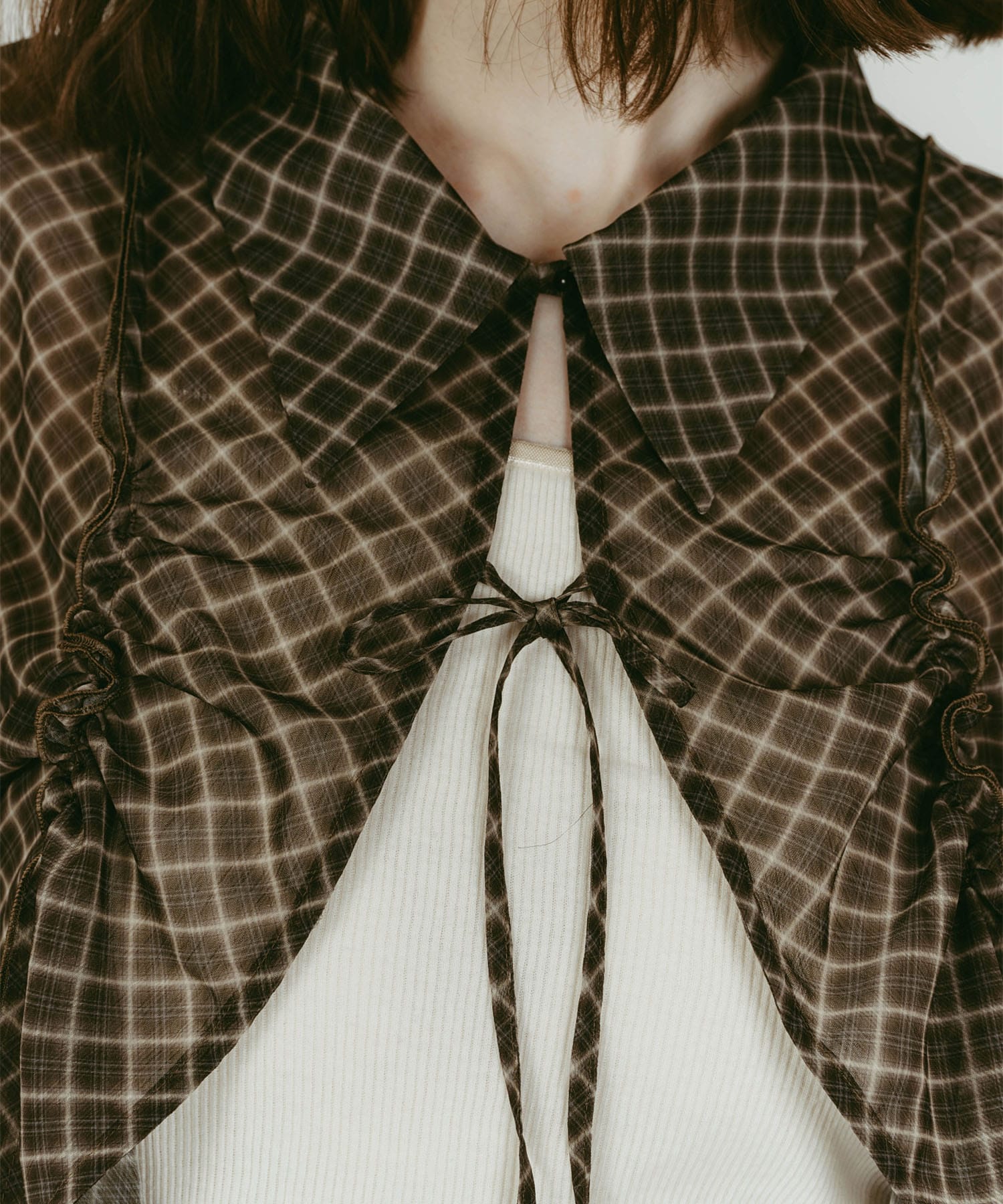 sheer collared blouse Knuth Marf