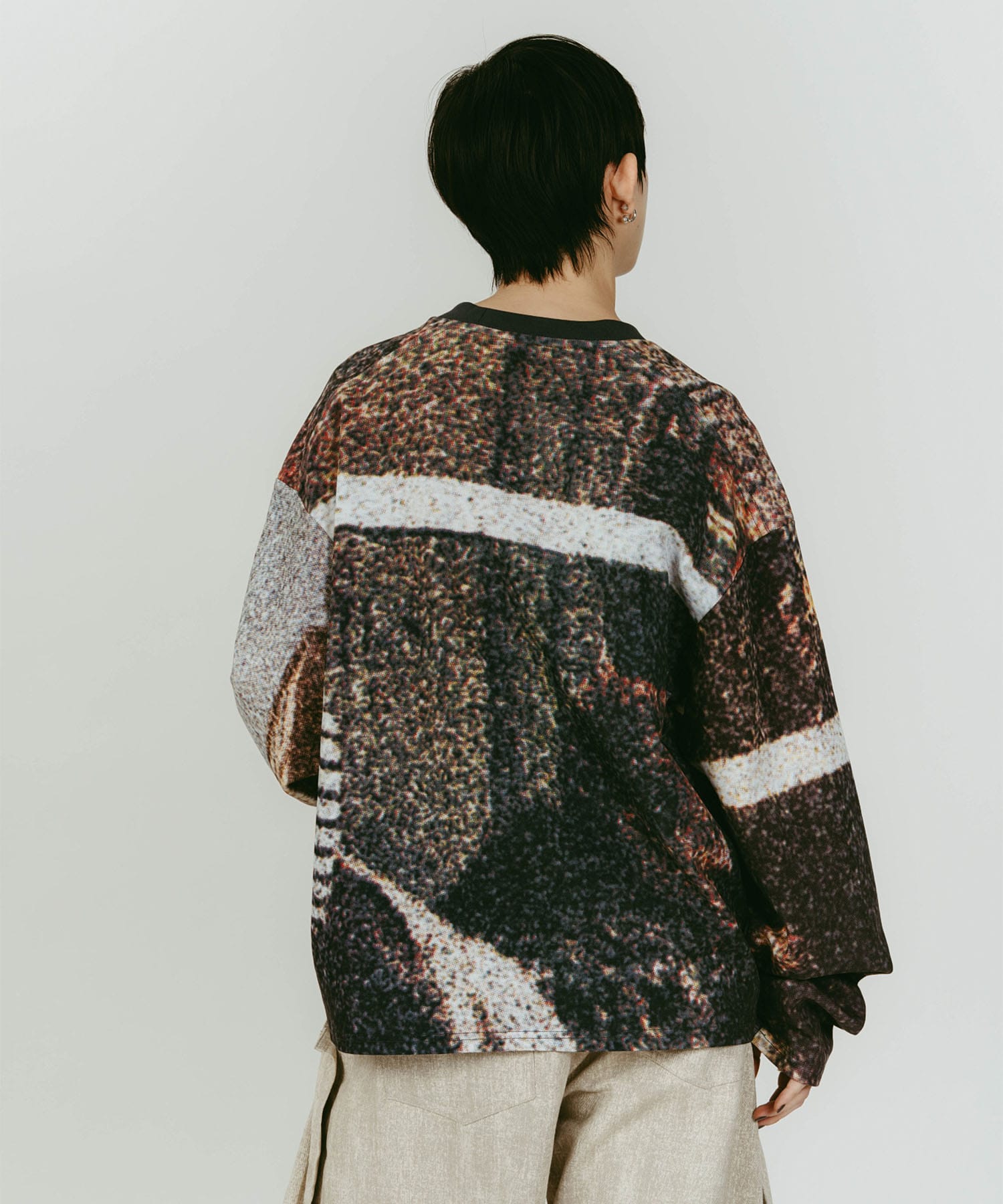 scenery print long sleeve tee Knuth Marf