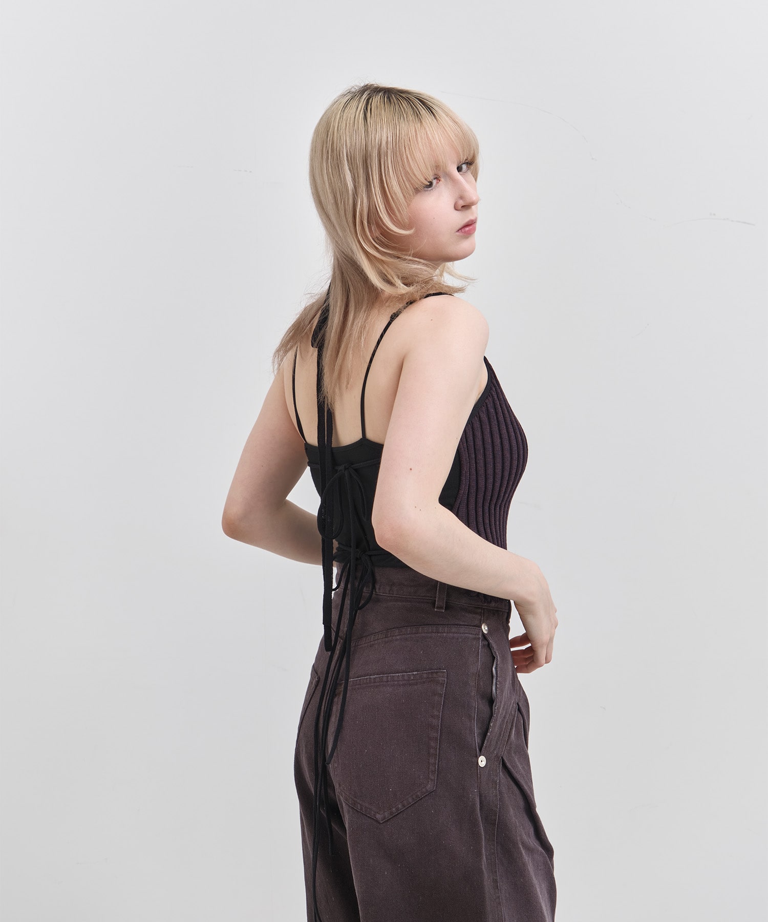 apron ribtops OPEN SESAME CLUB