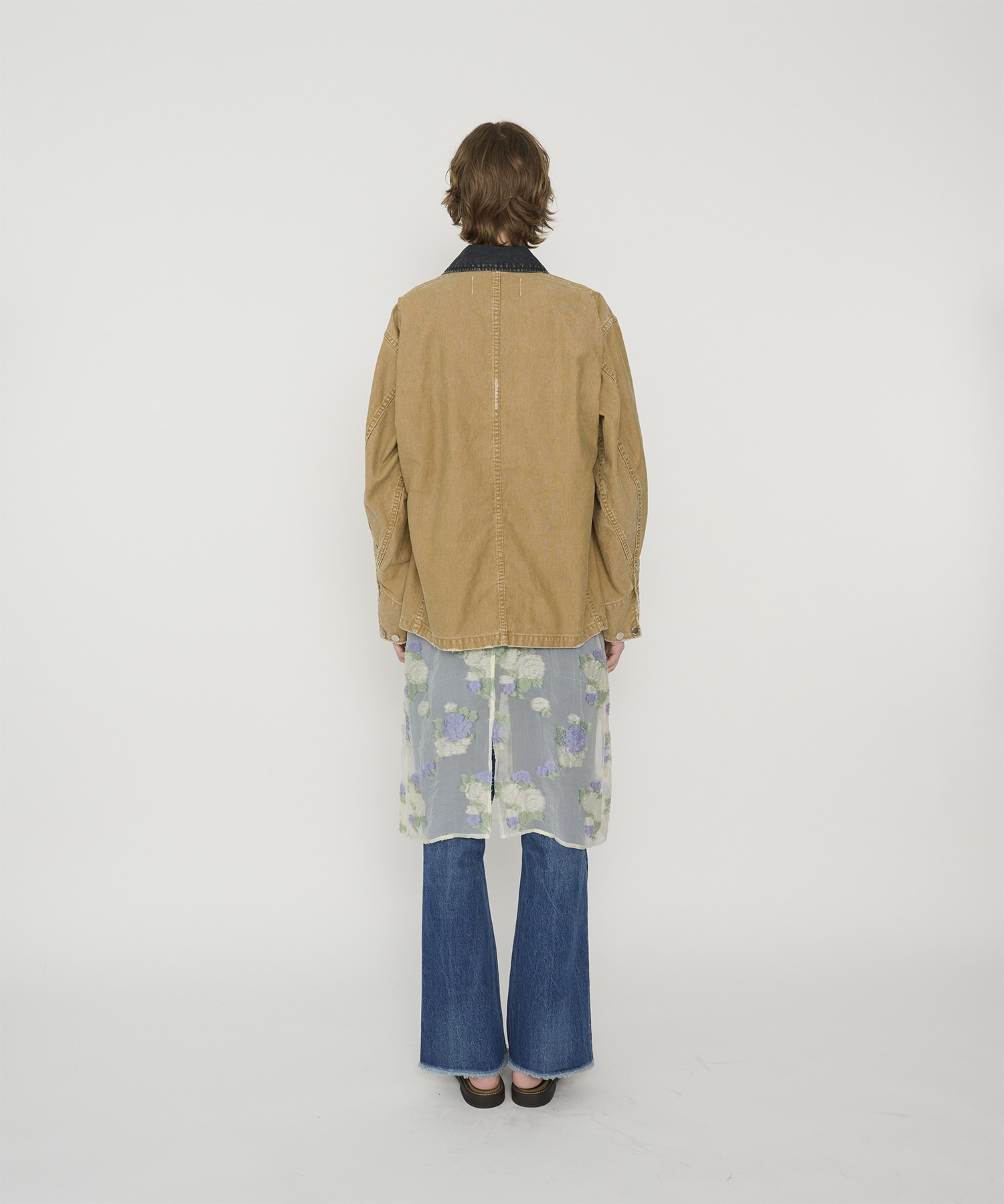 SULFUR DYE HEAVY DUCK CLOTH COVERALL JANE SMITH