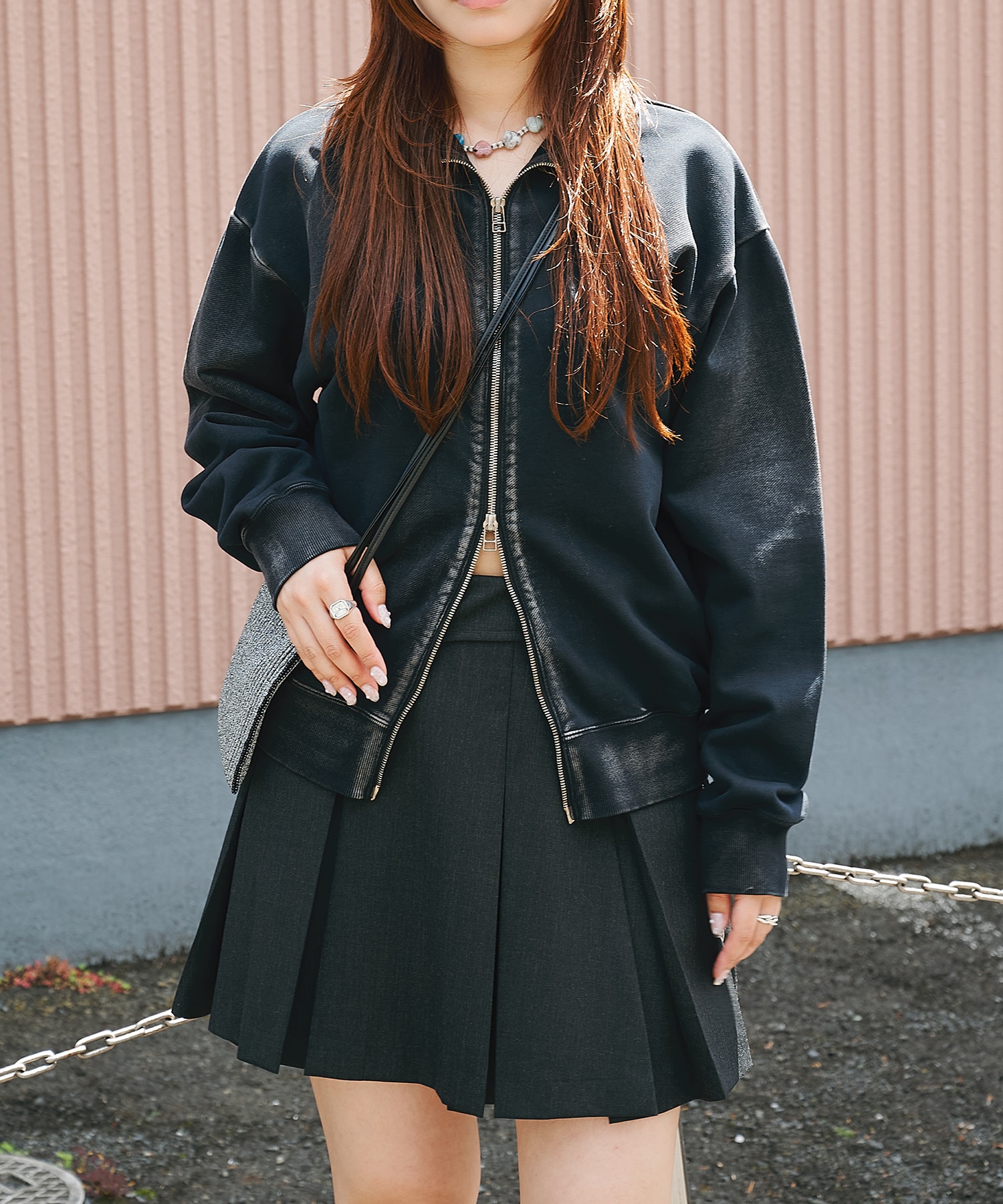 Dyed Flight Jacket BASICKS