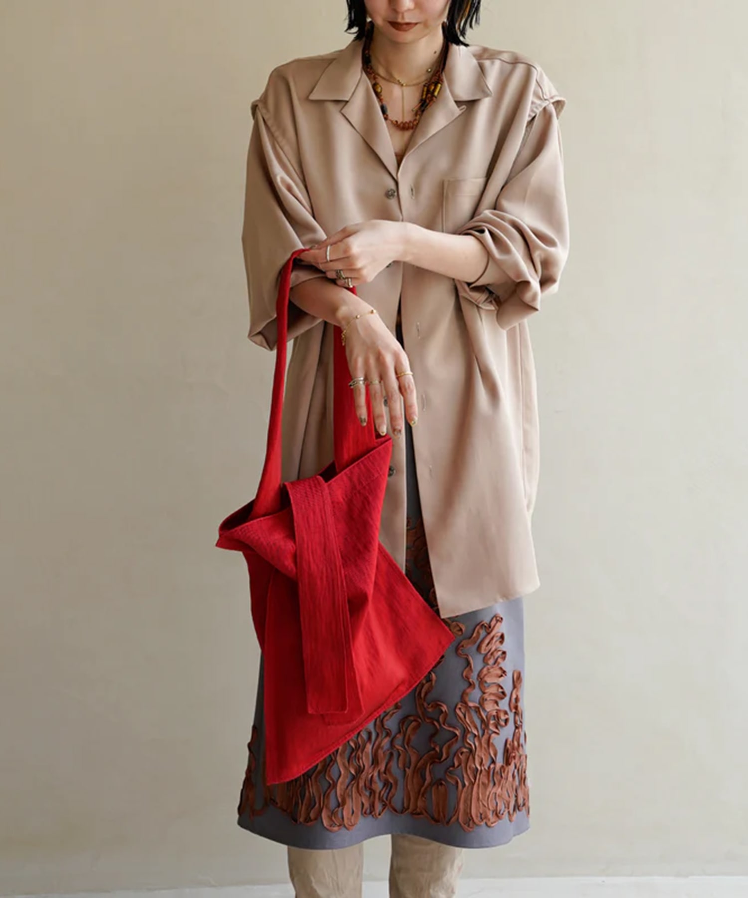 MARY INSIDE OUT TOTE - M / CERATO BRIGHT ITTI