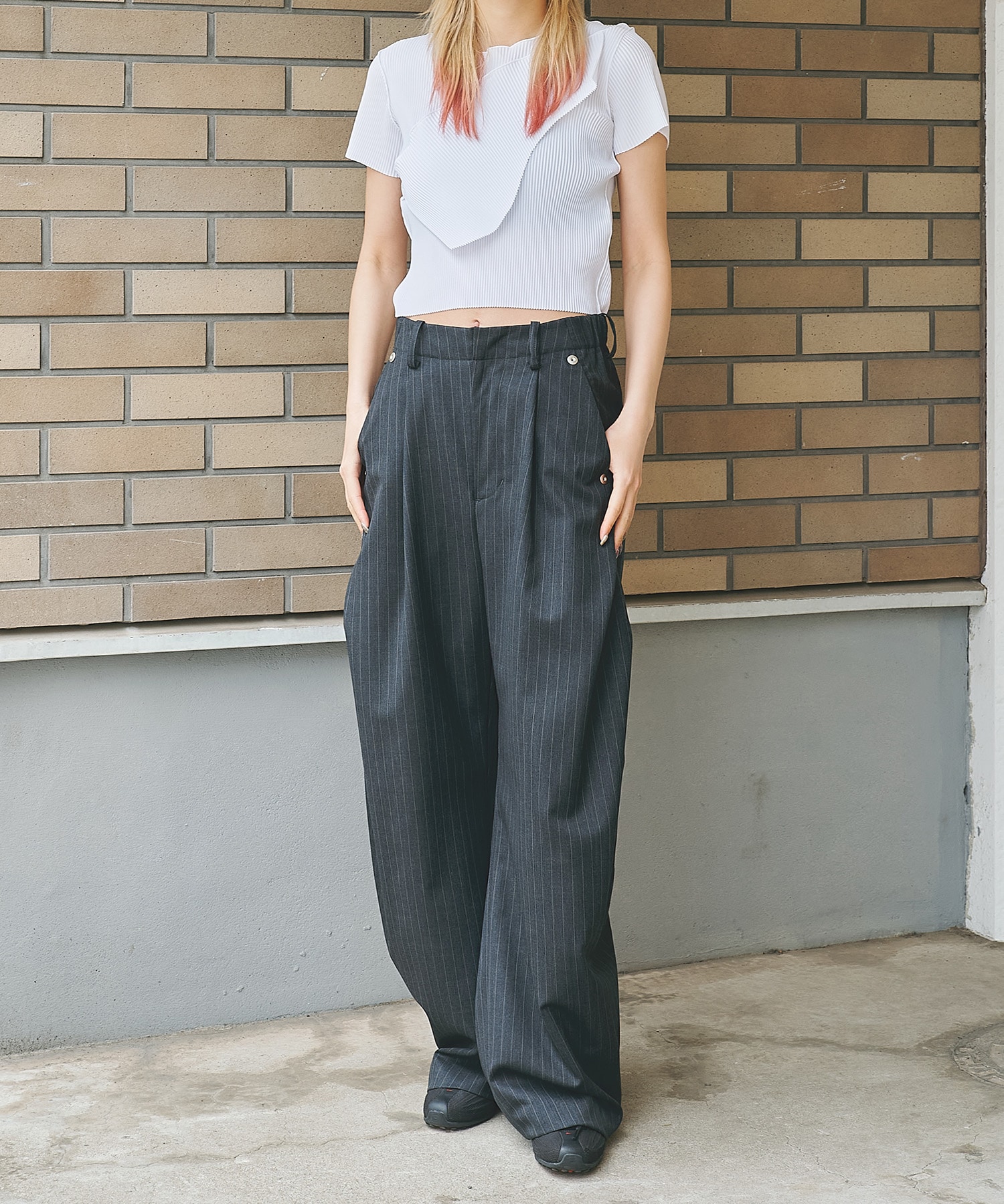 TODO WAVE TINY TOP SHORT SLEEVE kotohayokozawa