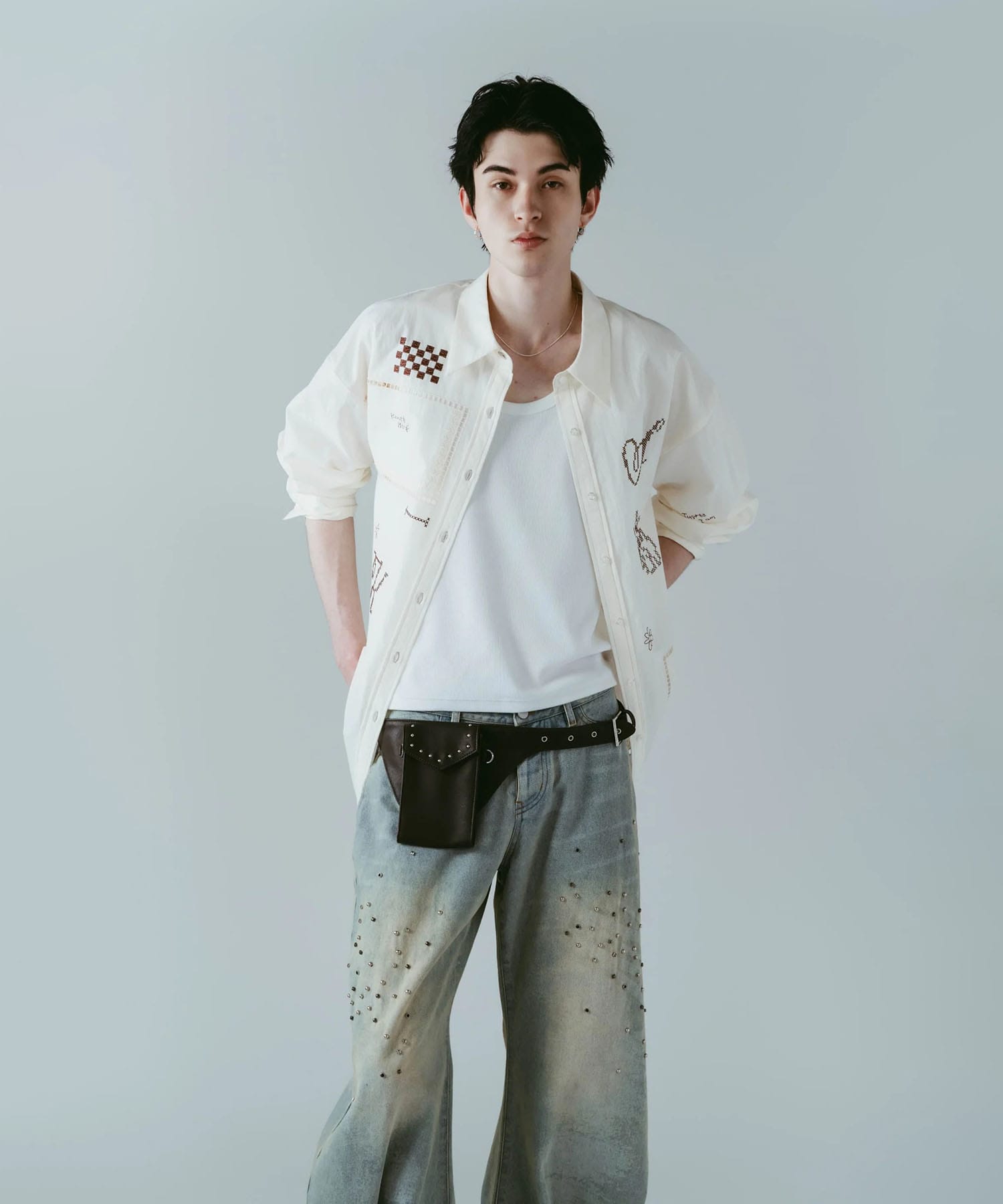 embroidered shirt(unisex) Knuth Marf