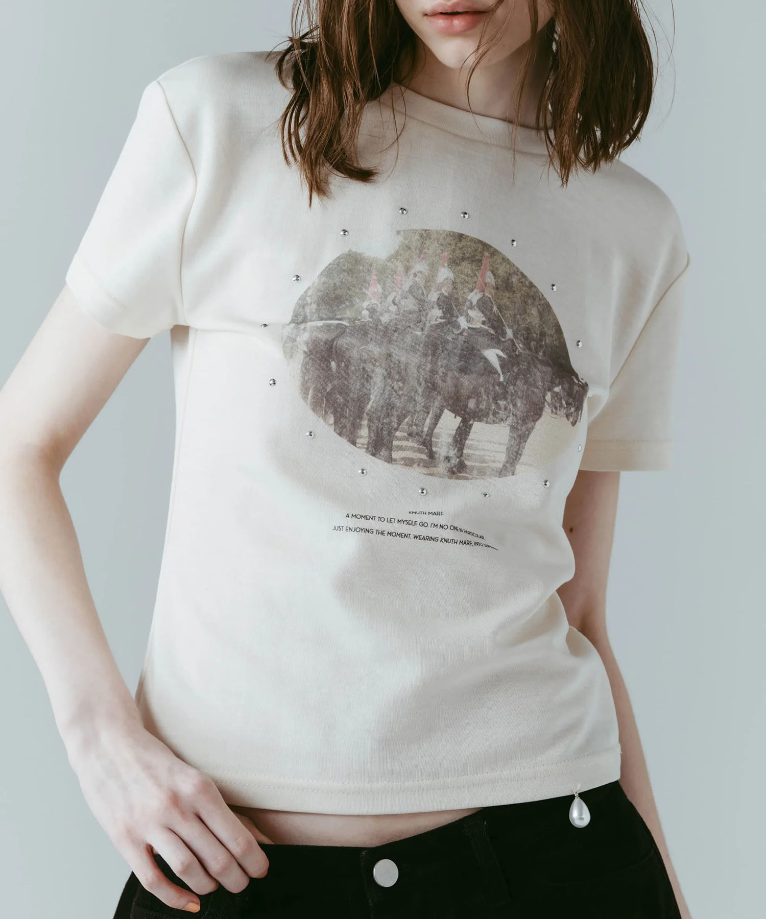studded compact tee Knuth Marf