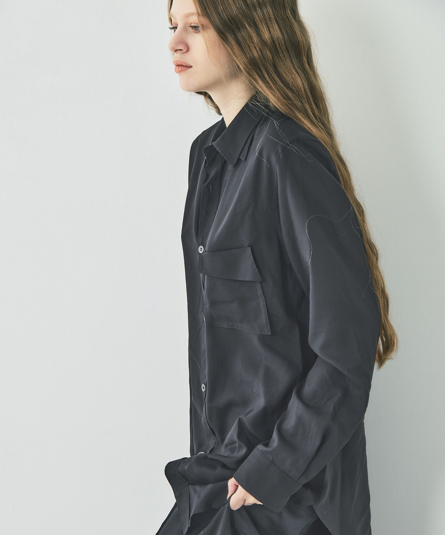Rayon double collar SH sulvam