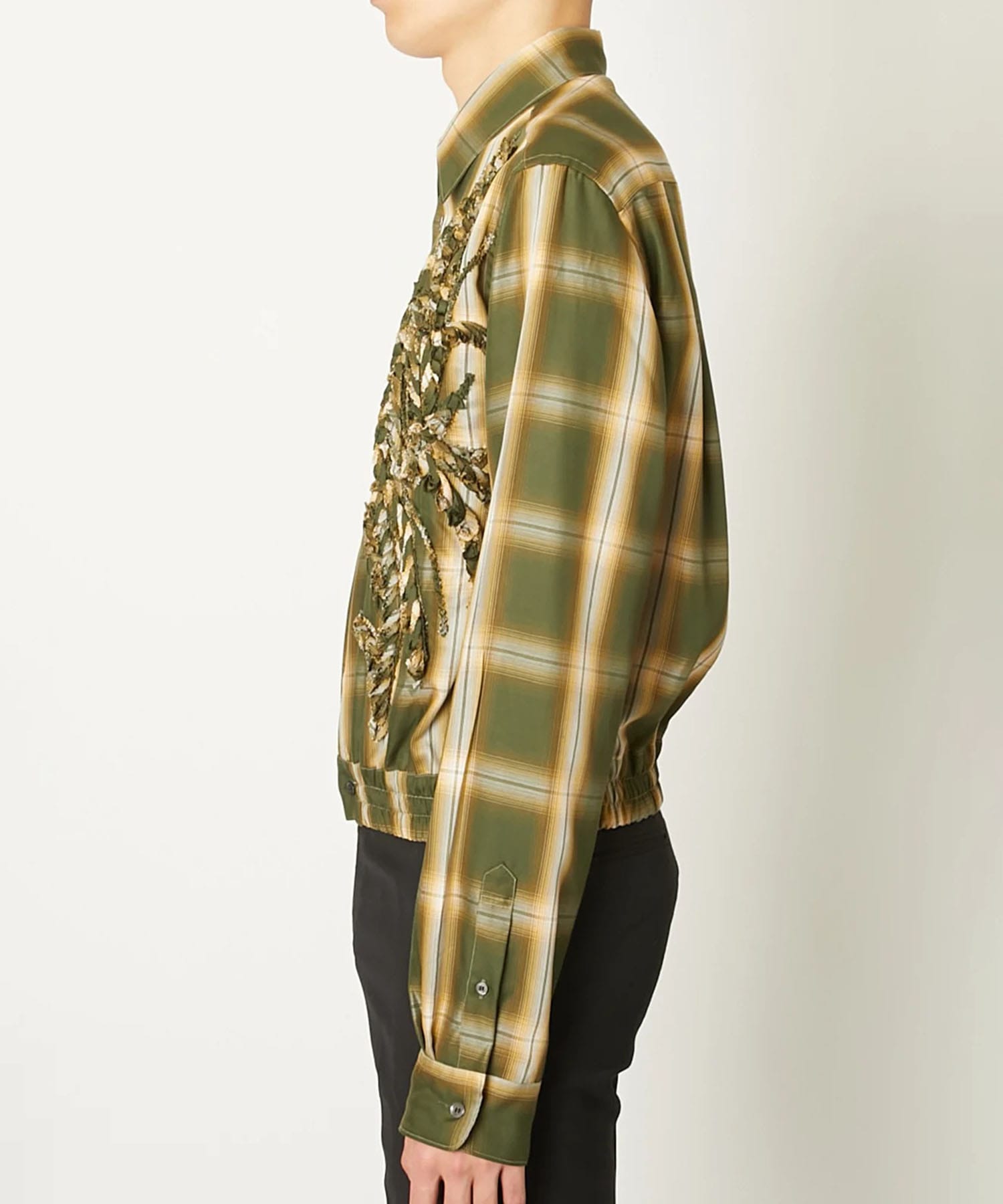 EMBROIDERED BLOUSON SHIRT TAAKK