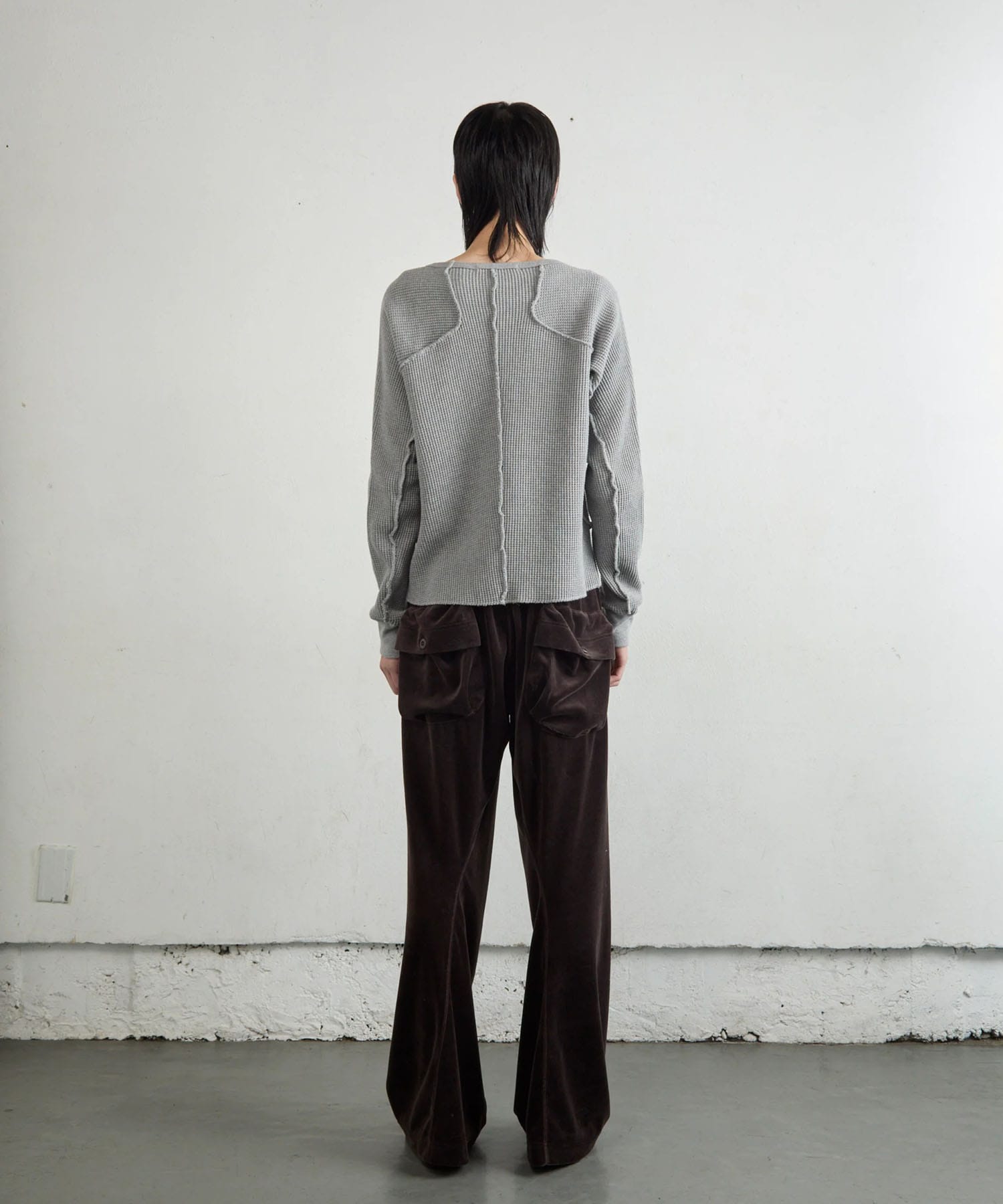 WAFFLE THERMAL LONG SLEEVE TSHIRT NVRFRGT