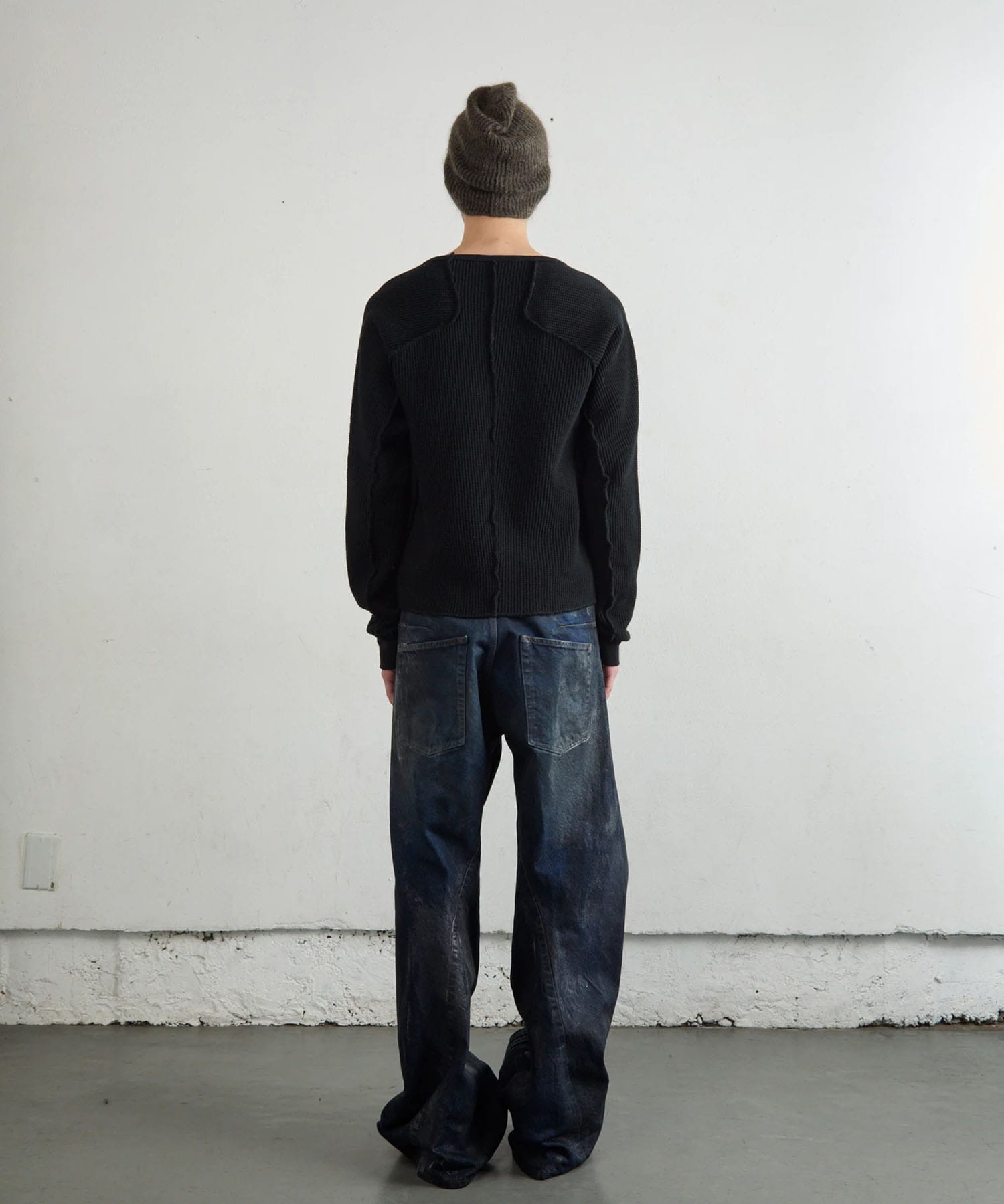 WAFFLE THERMAL LONG SLEEVE TSHIRT NVRFRGT
