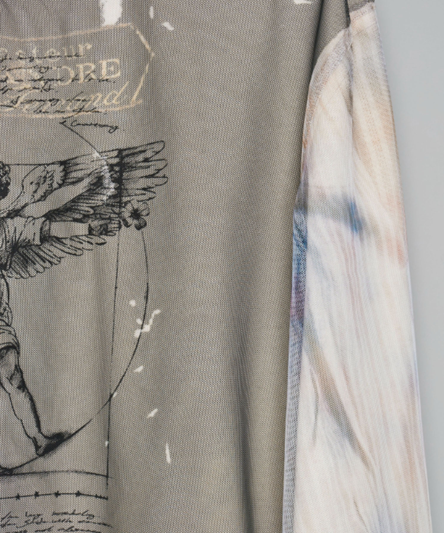 ANGEL DIAGRAM LAYERED CARDIGAN MASU