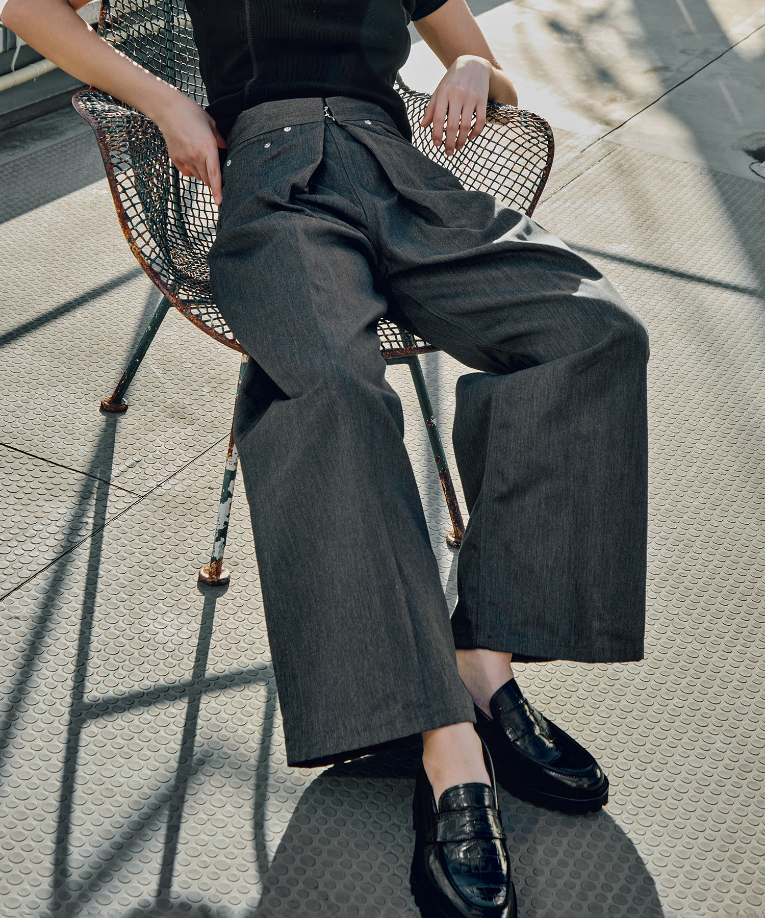 別注T/C　TWILL WIDE PANTS JOHN LAWRENCE SULLIVANW