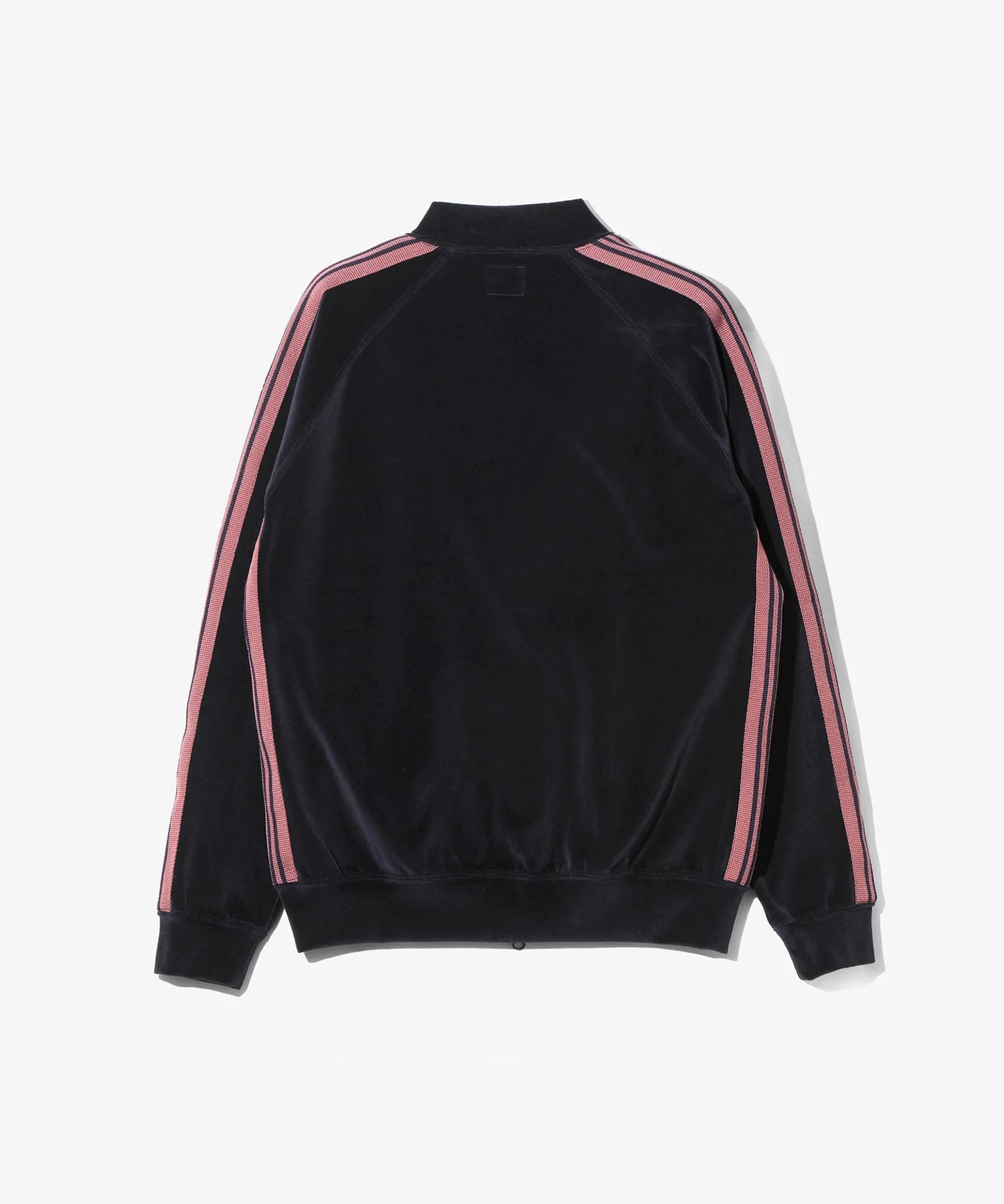 Rib Collar Track Jacket - C/PE Velour Needles