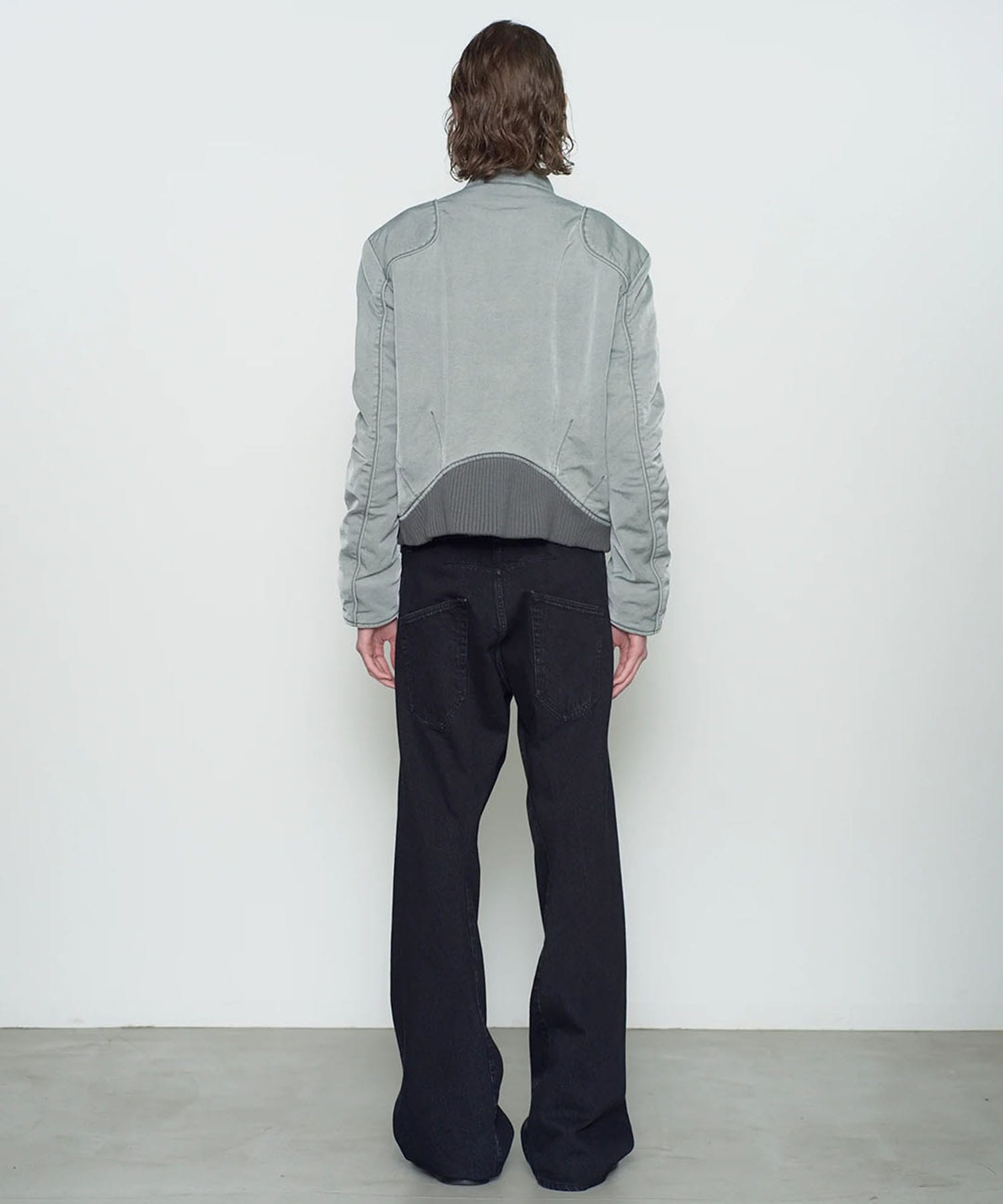 PANELLED PADDED MOTO JACKET NVRFRGT