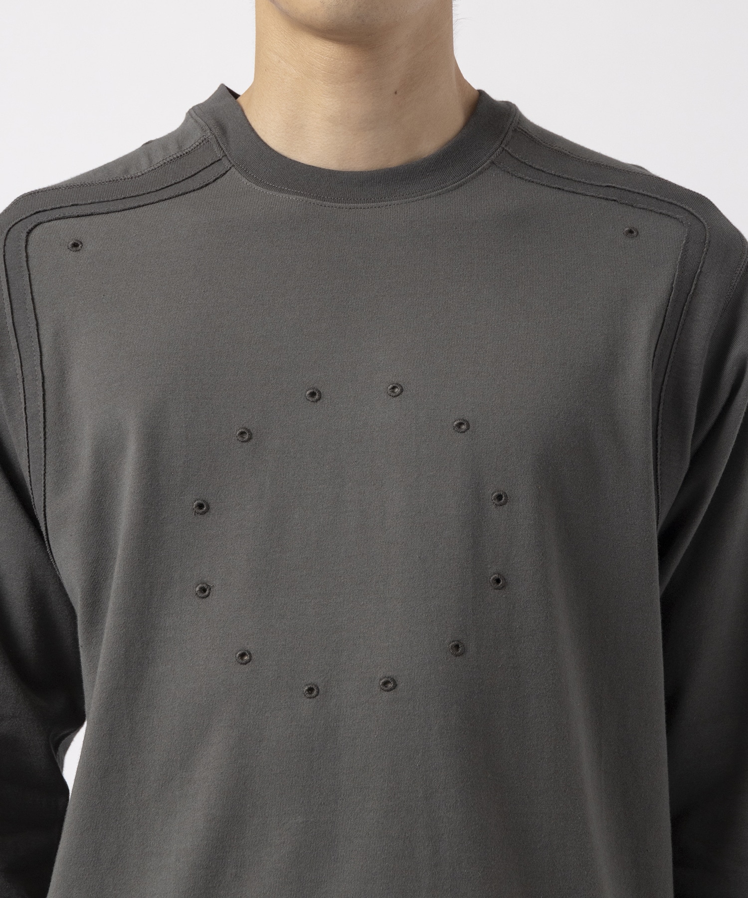 トップス 24aw JIAN YE ORBIT LONG T M ORBIT LONG T(M DARK GREY): JIAN YE: MENS｜CONZ ONLINE STORE
