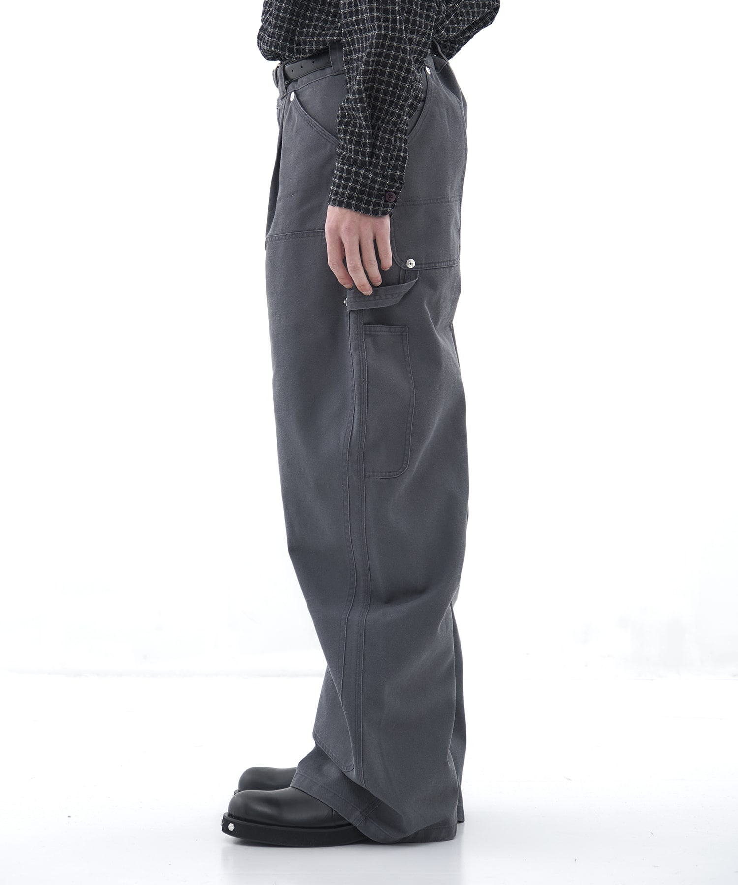 Dickies×CONZ DOUBLE KNEE CURVED LEG PANTS CONZ