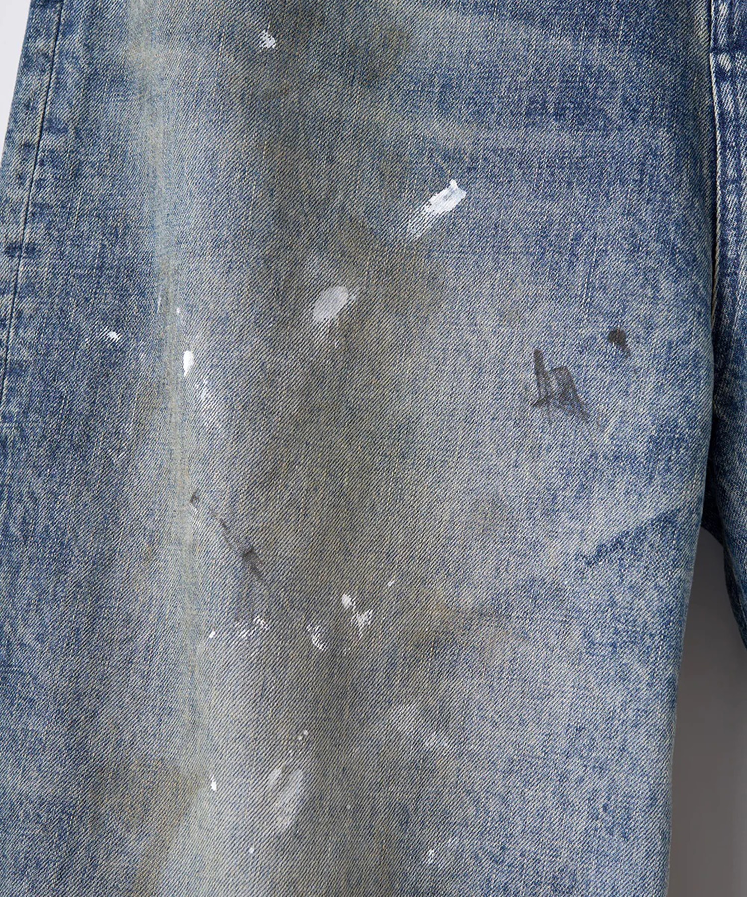 FRESH MAN DENIM WIDE PANTS PAINT refomed