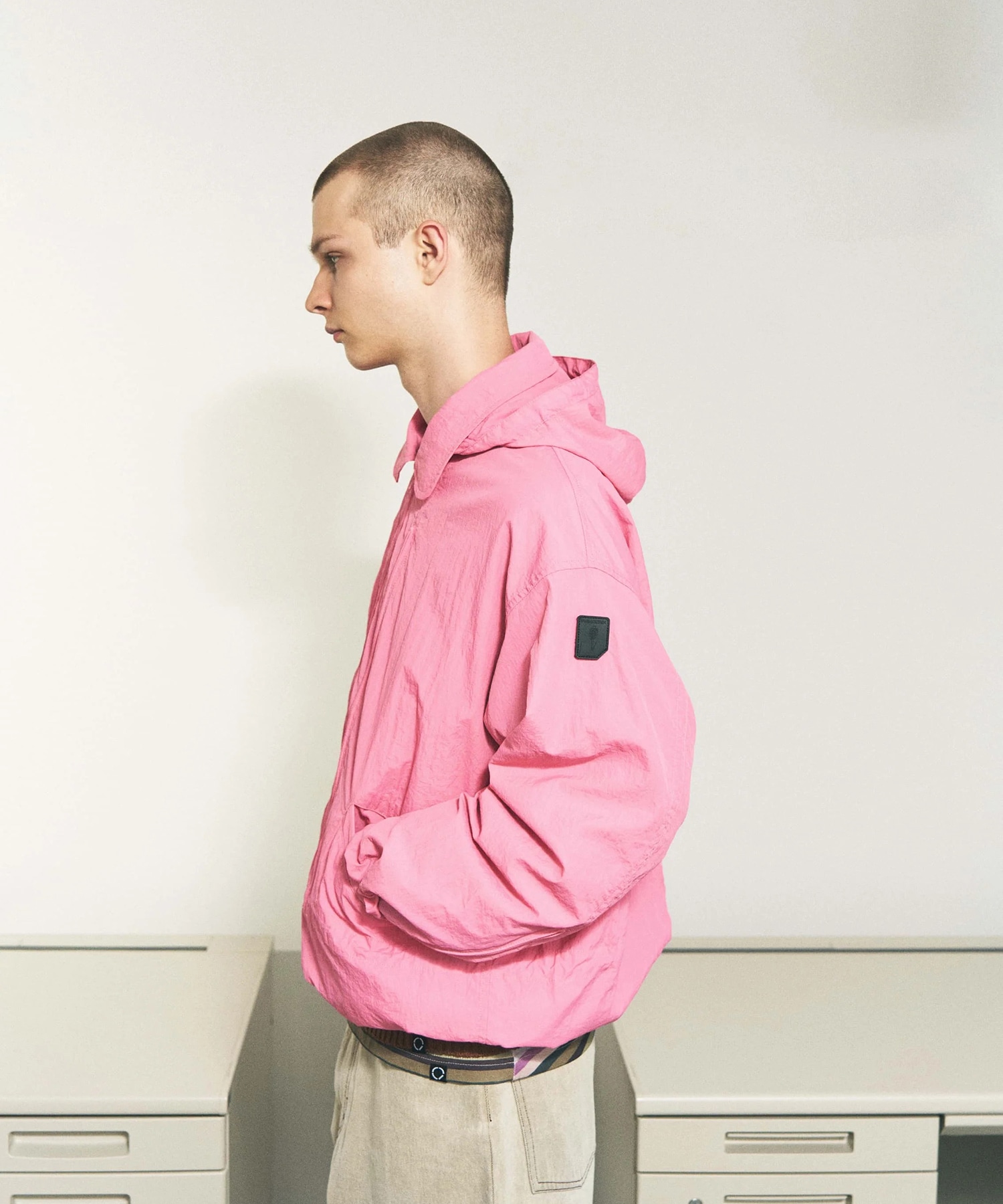 CRUSHED NYLON FULL PACK JACKET PHINGERIN