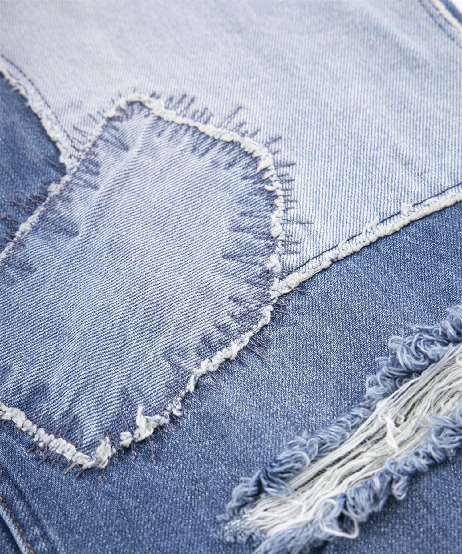 Patchwork Denim WOKE EDGE
