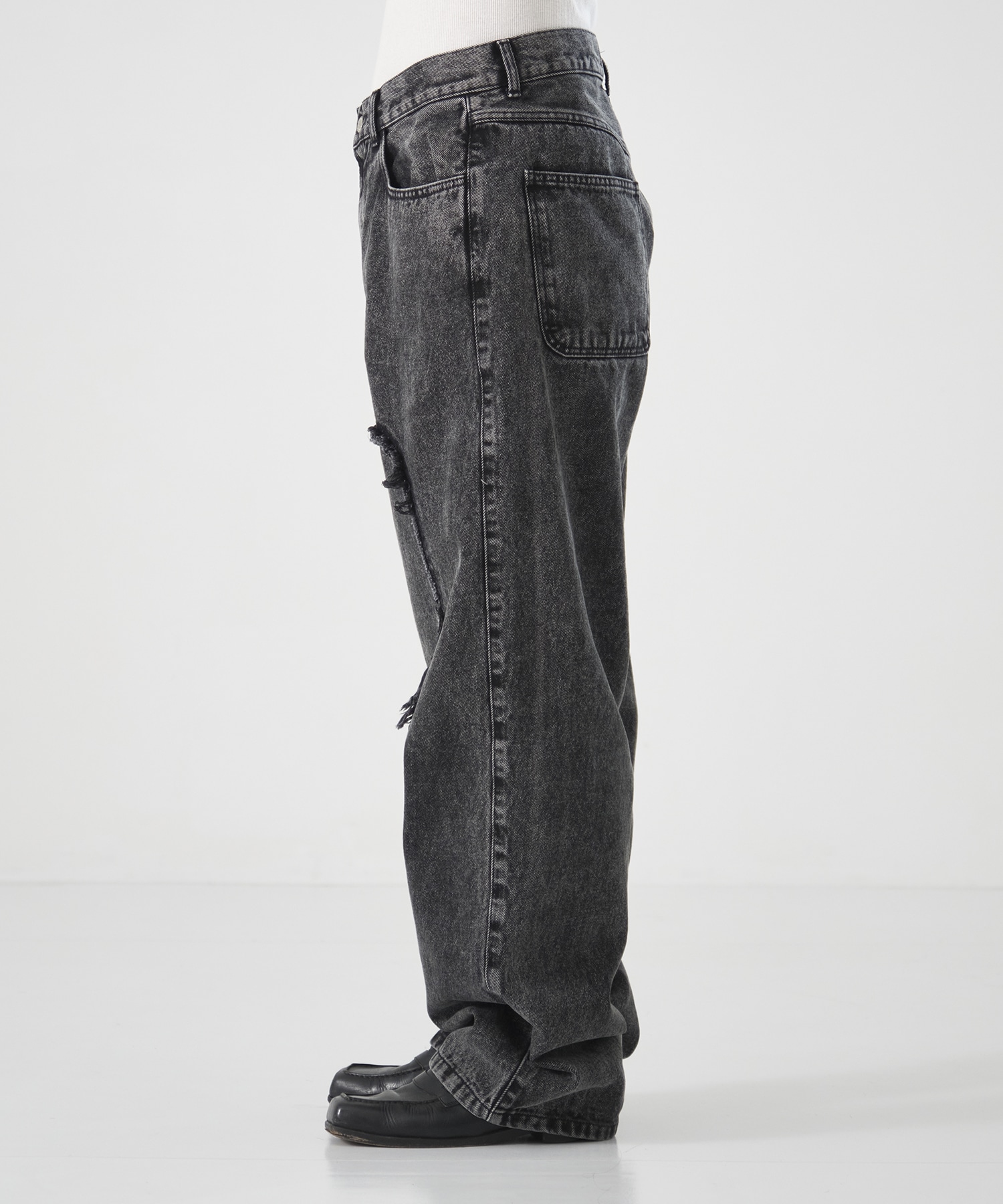 別注 HEART DENIM PANTS carne bollente