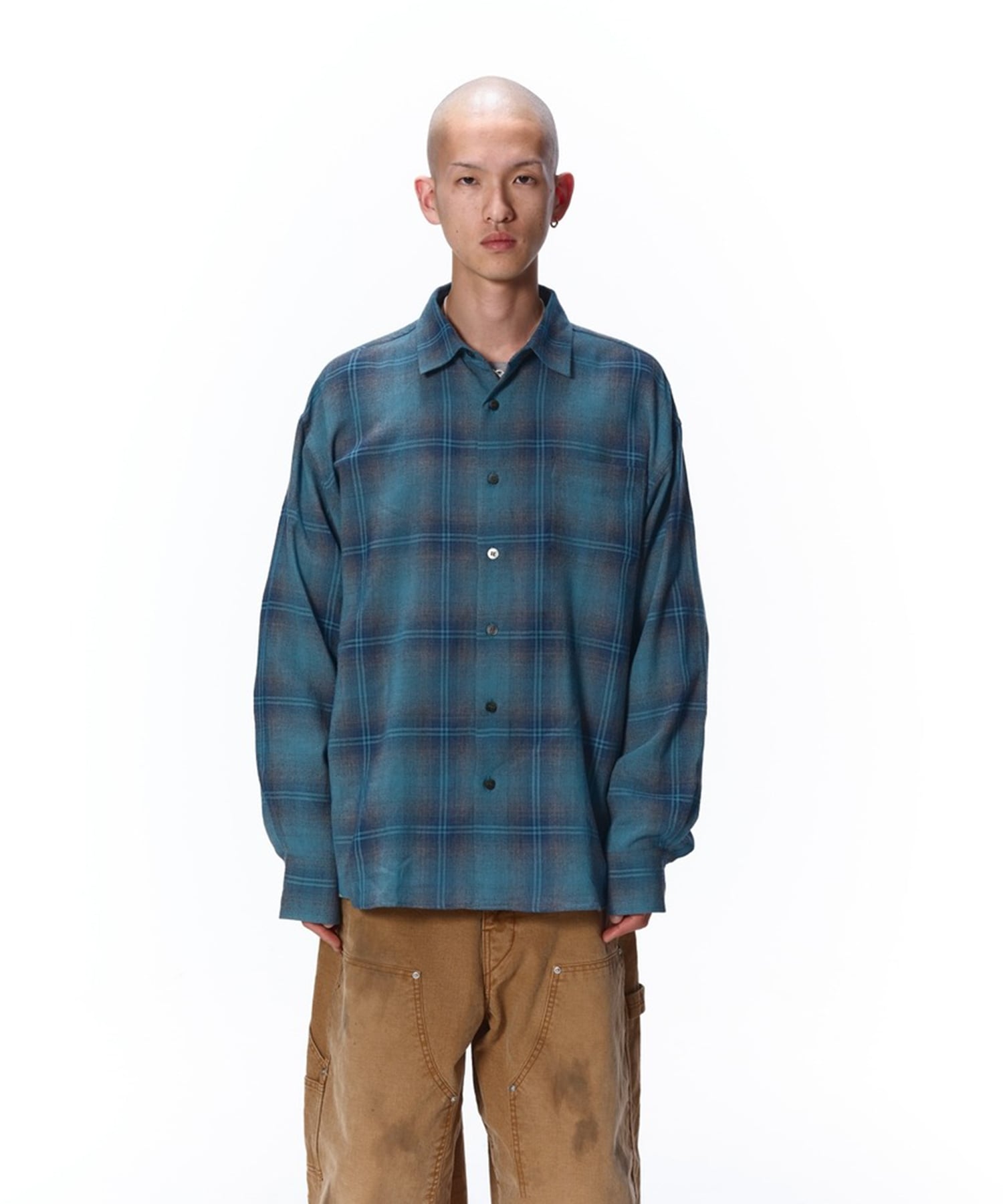OMBRE CHECK SHIRT JieDa