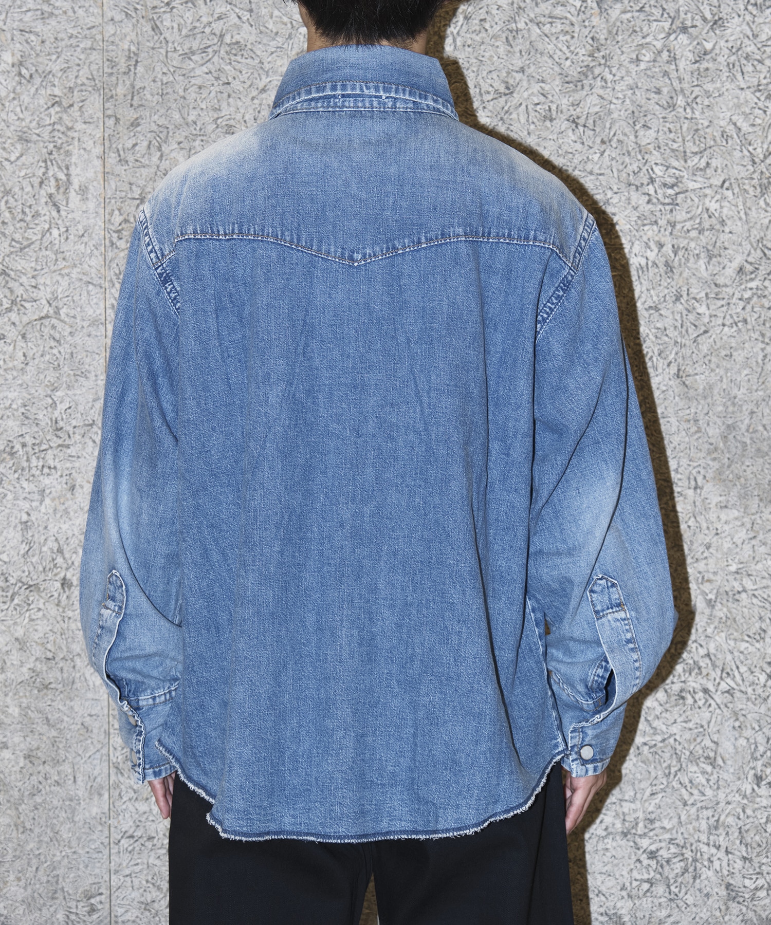 JUVENILE DENIM WESTERN SHIRT KOOKY ZOO