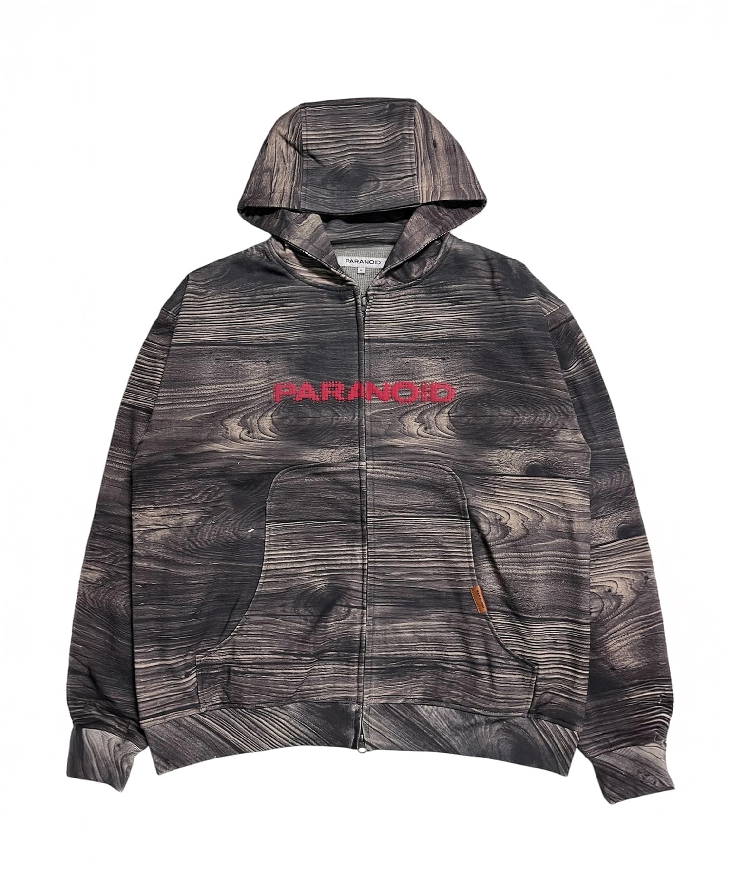 GRAIN ZIP HOODIE PARANOID