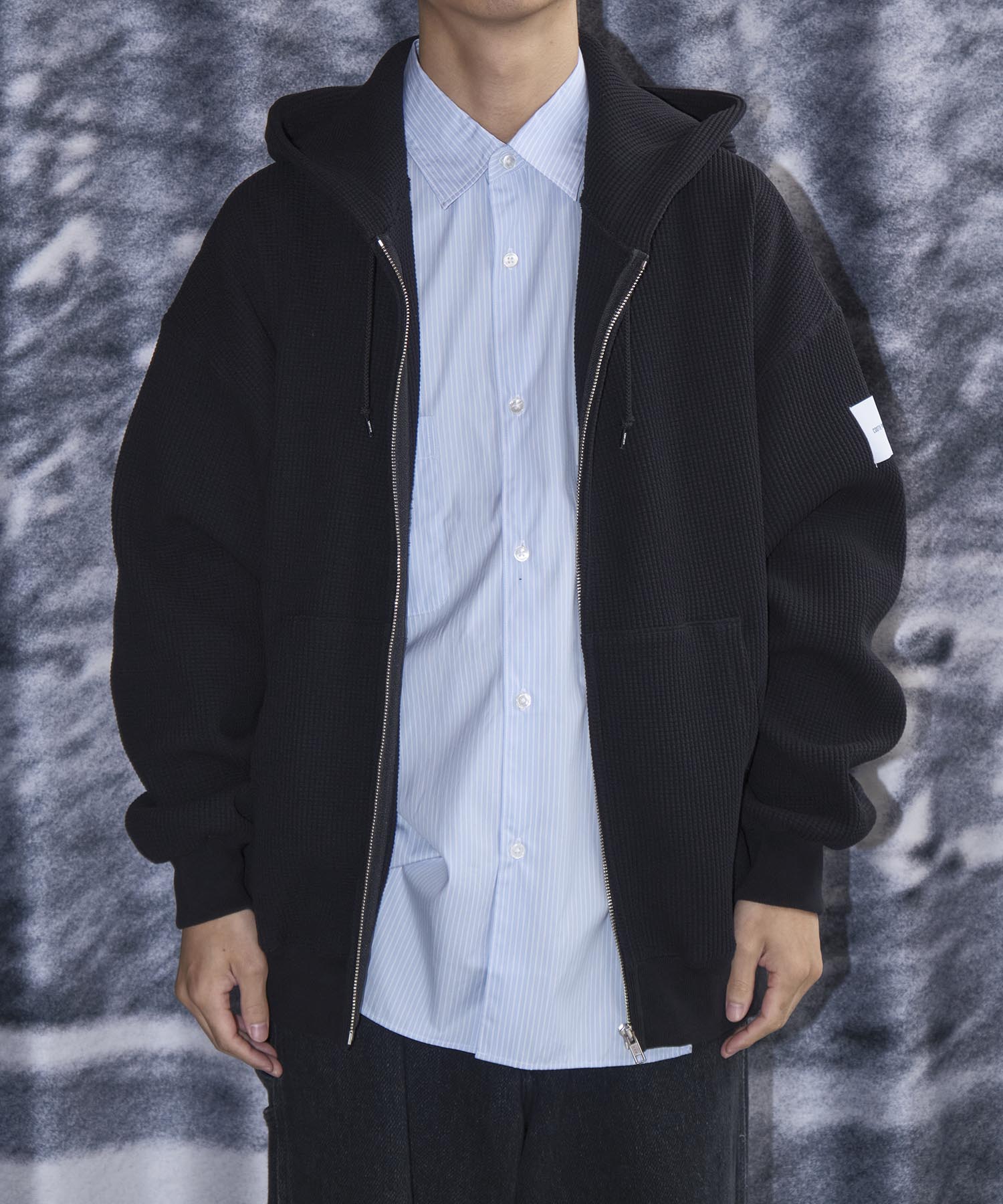 N/C Waffle Zip Hoodie COOTIE PRODUCTIONS