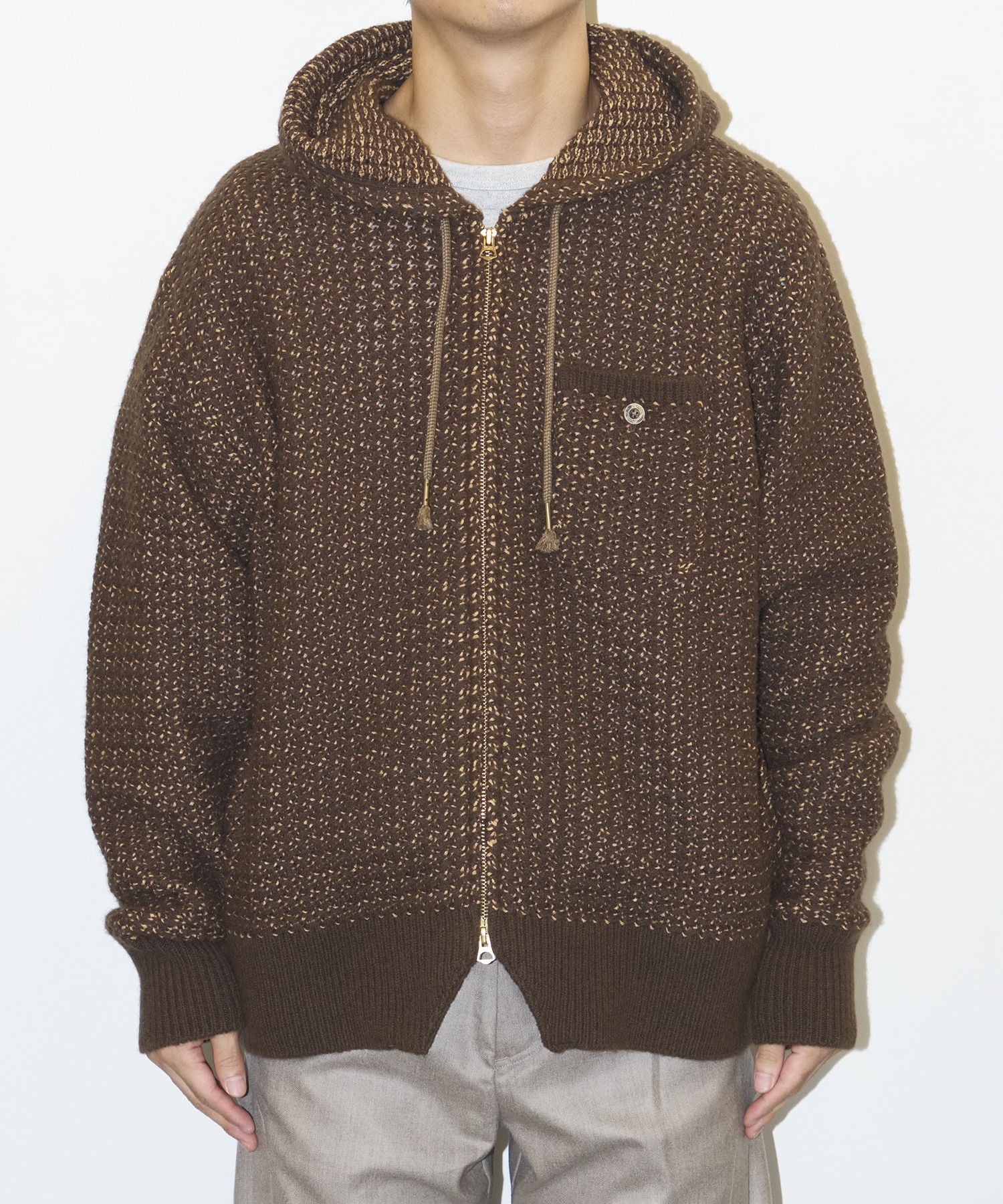 TRIBE WEAVING HOODIE STEAF