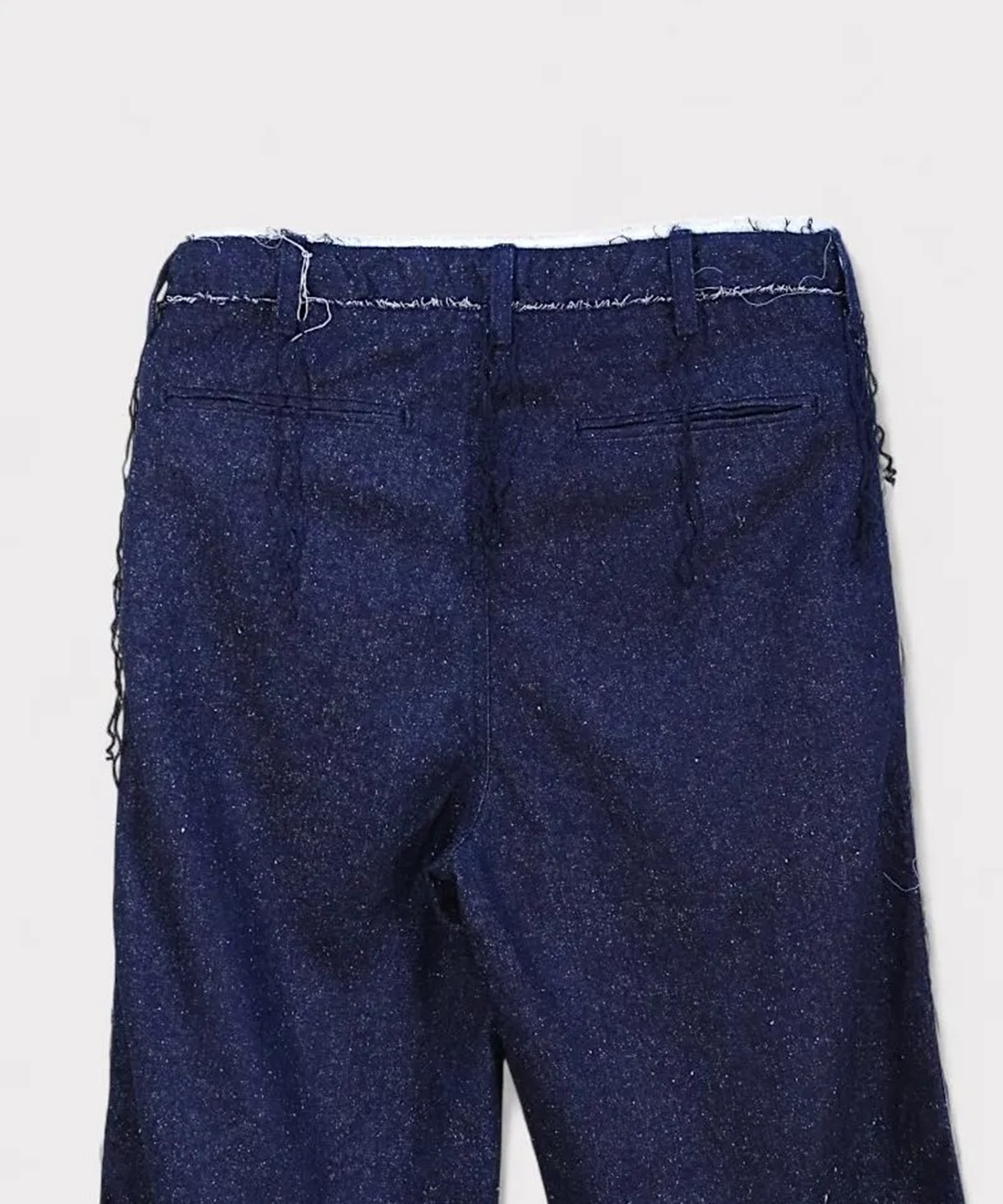 SILK DENIM PANTS Midorikawa