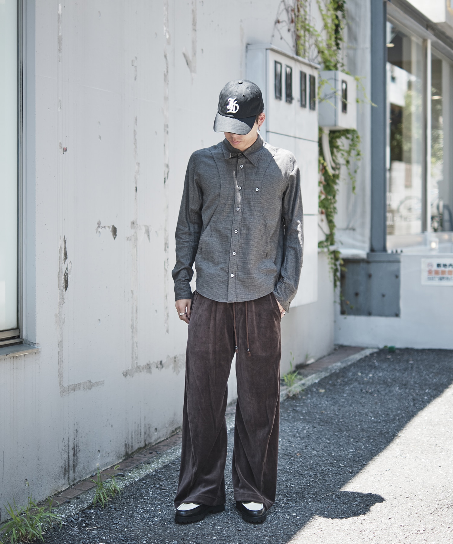 VELOUR 3D TWISTED LOUNGE PANTS NVRFRGT