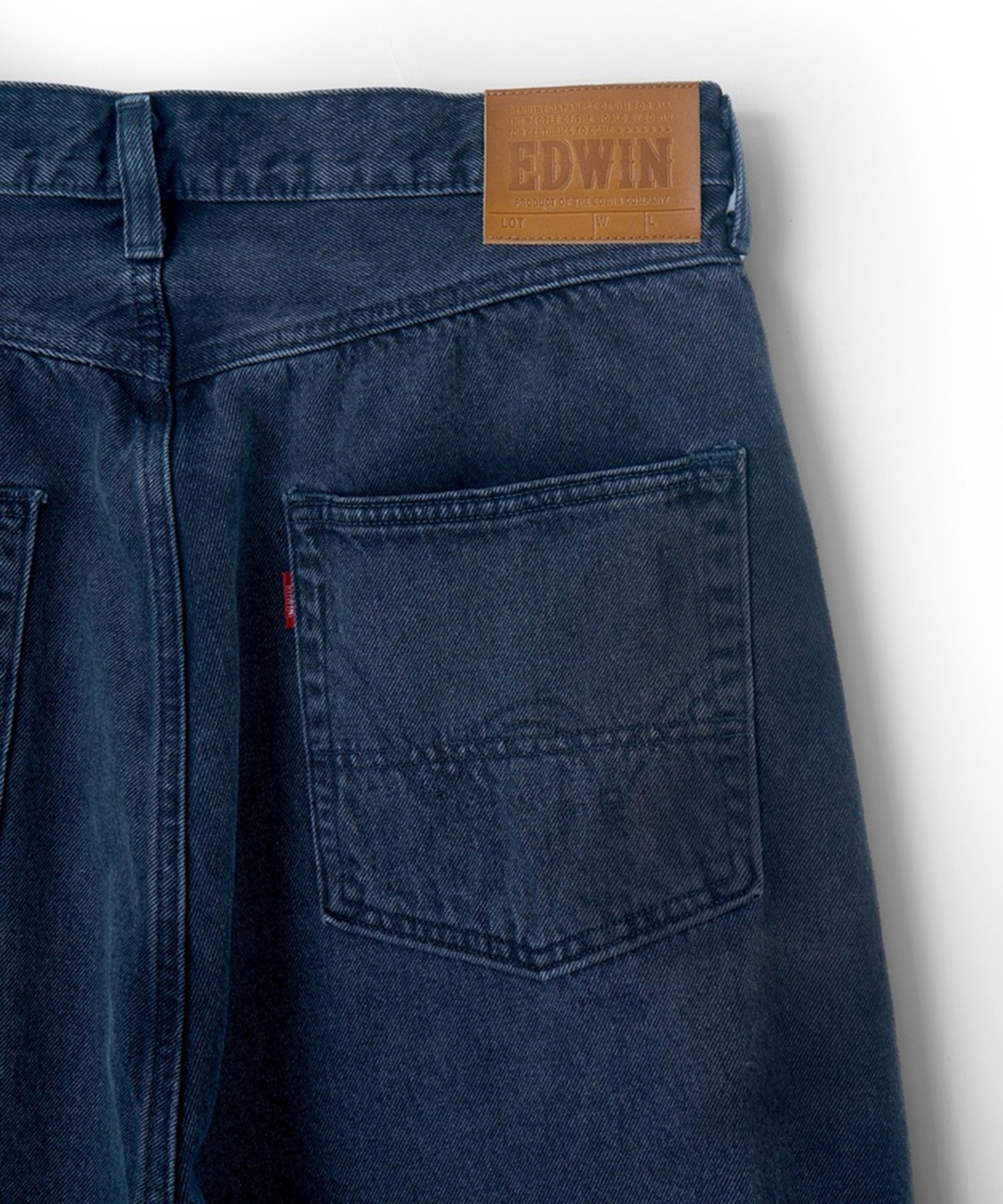 FRESH MAN DENIM WIDE PANTS by EDWIN USED refomed
