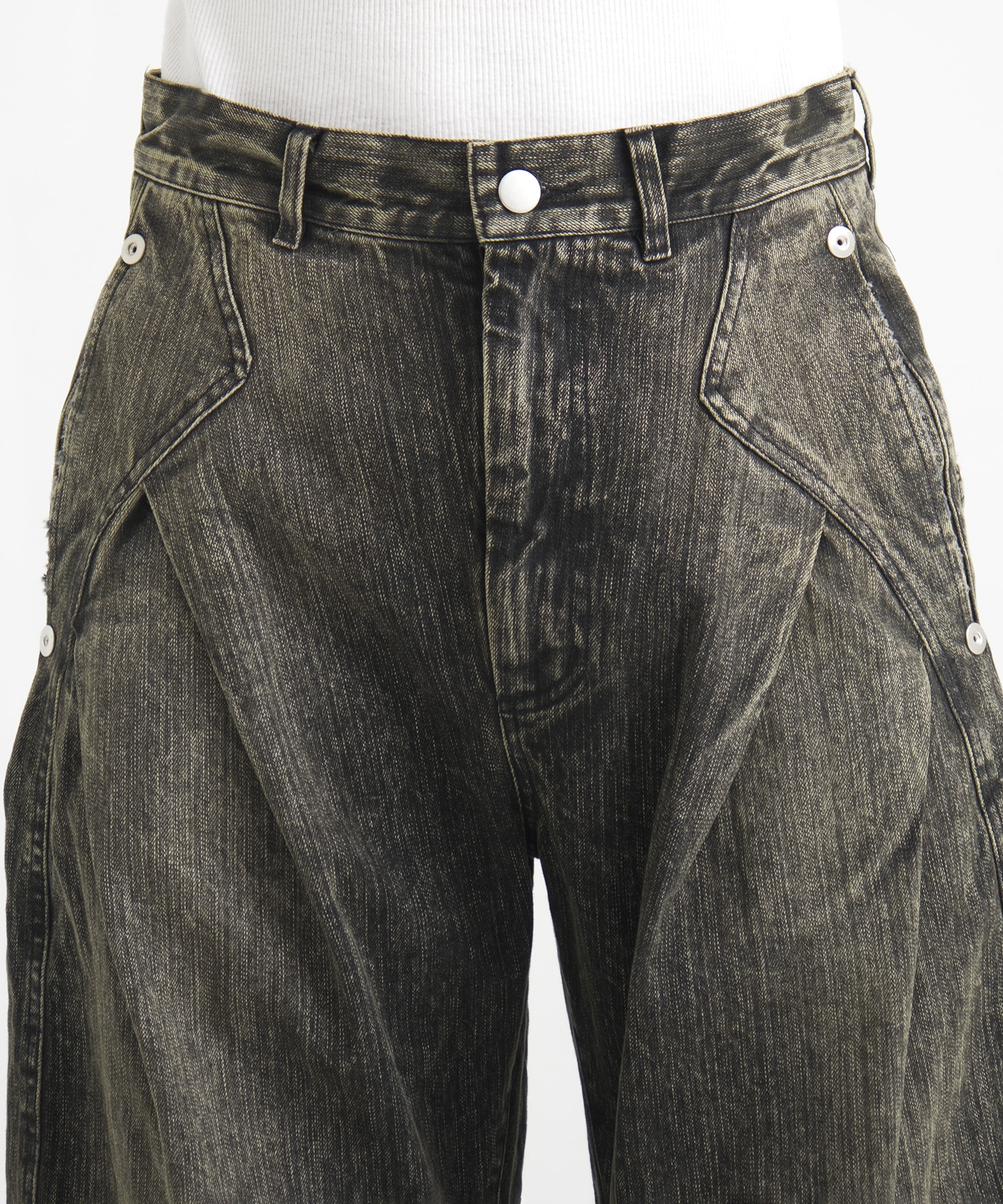 COLOR DYED SLAB CRVED DENIM CONZ