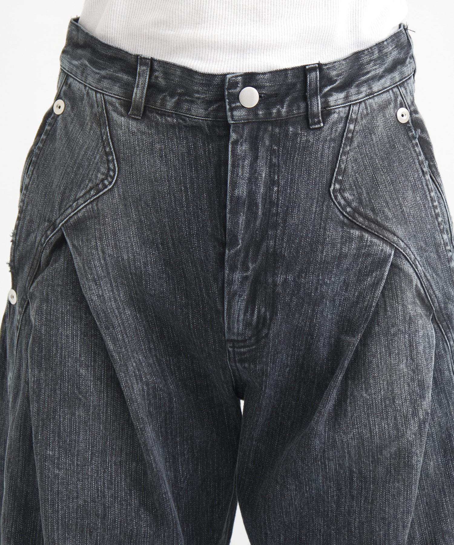 COLOR DYED SLAB CRVED DENIM CONZ
