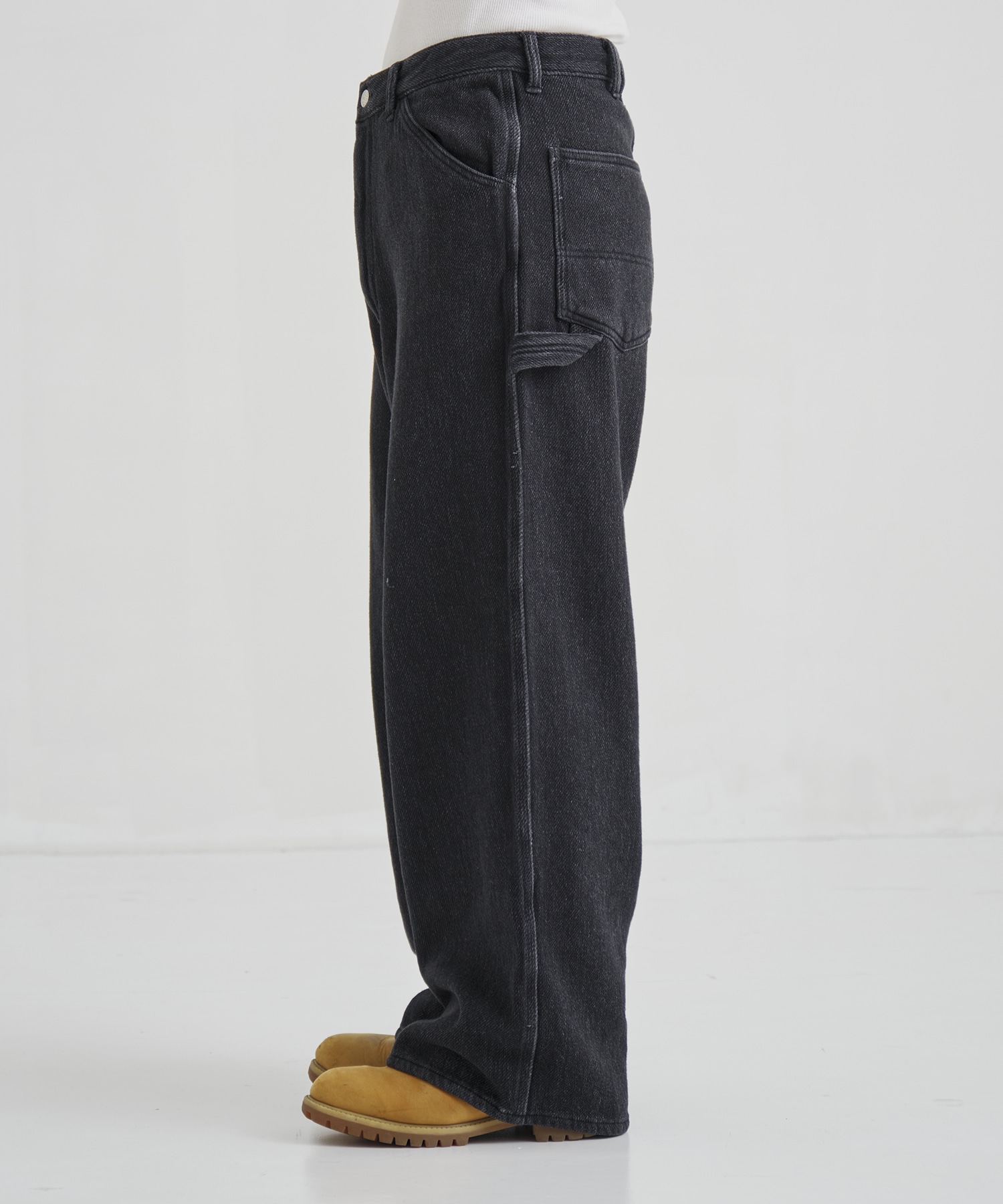 Sulfur Dyed Exaggerated Twill Painter Pants COOTIE PRODUCTIONS