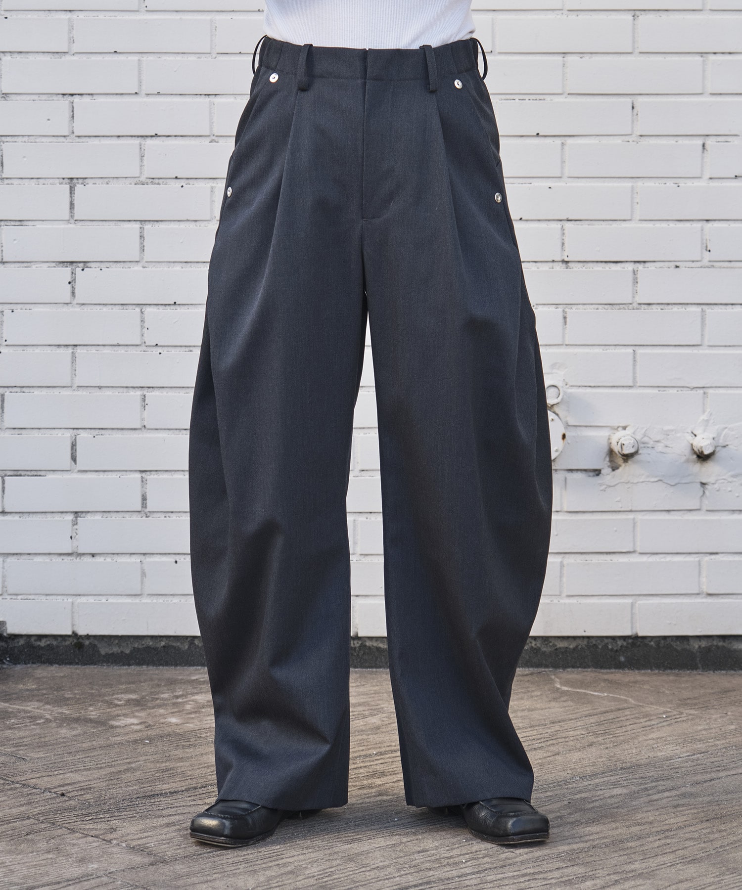 CURVE LEG TROUSERS GABA CONZ