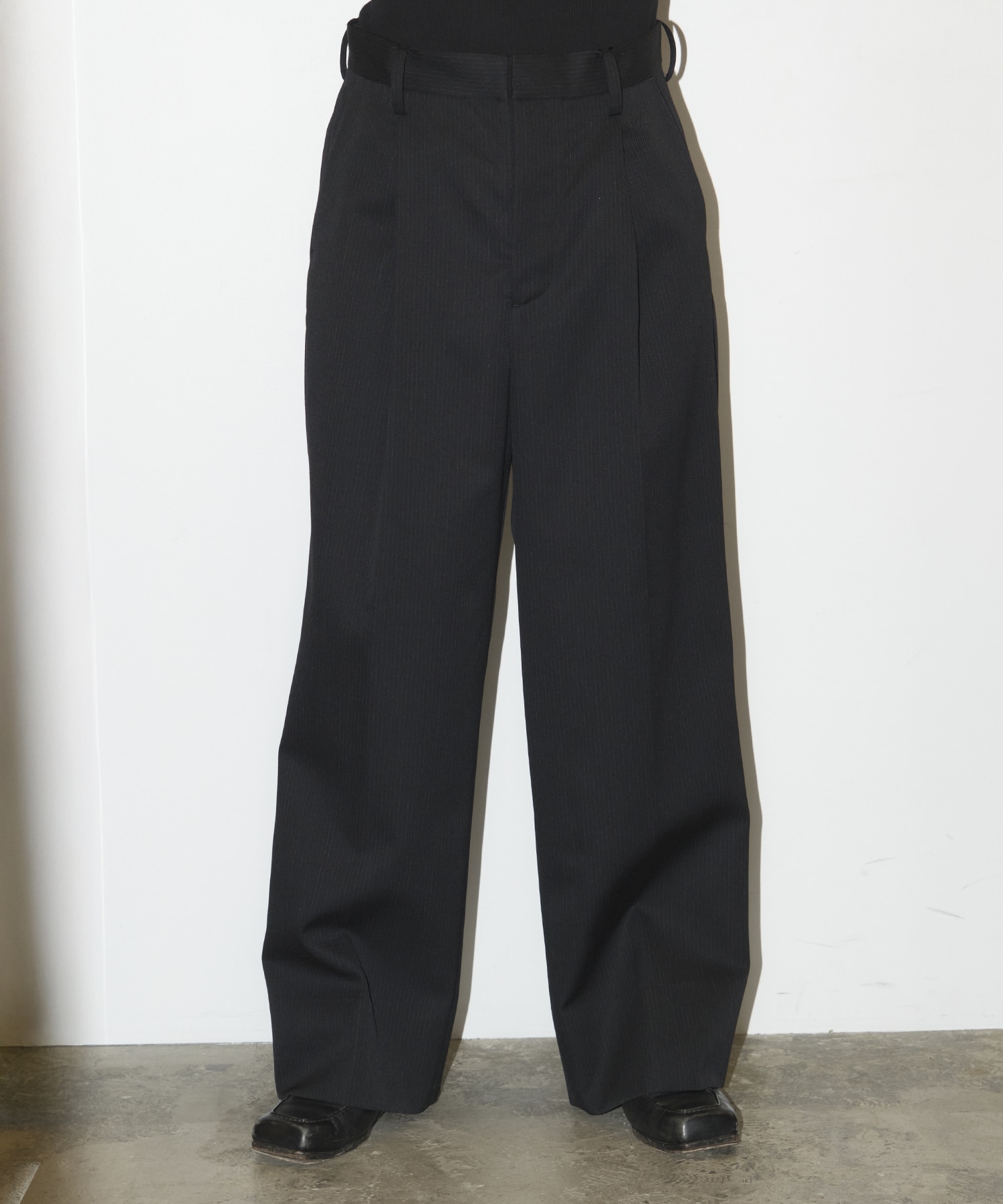 TARP WOOL SLACKS GABA refomed