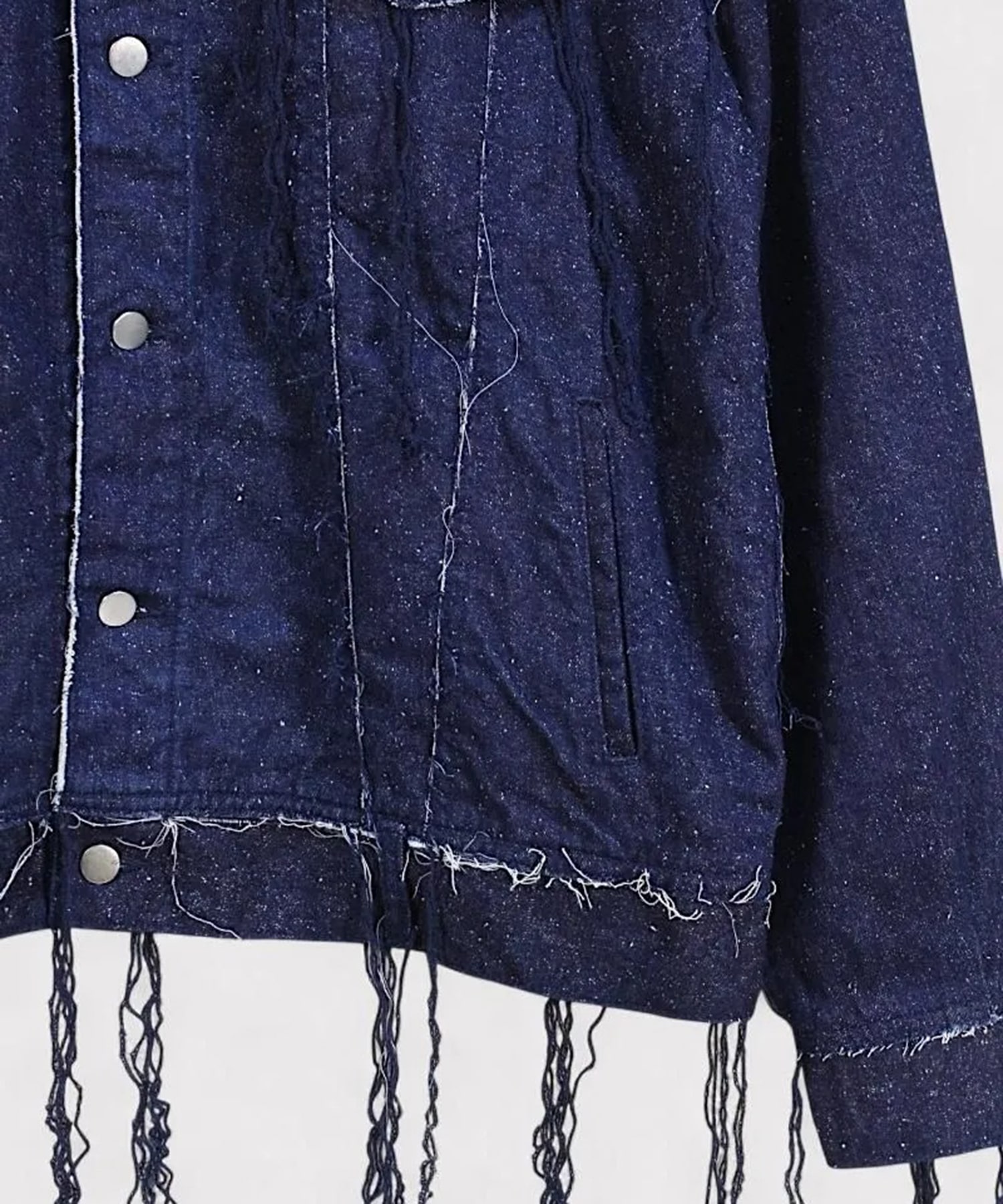SILK DENIM JACKET Midorikawa