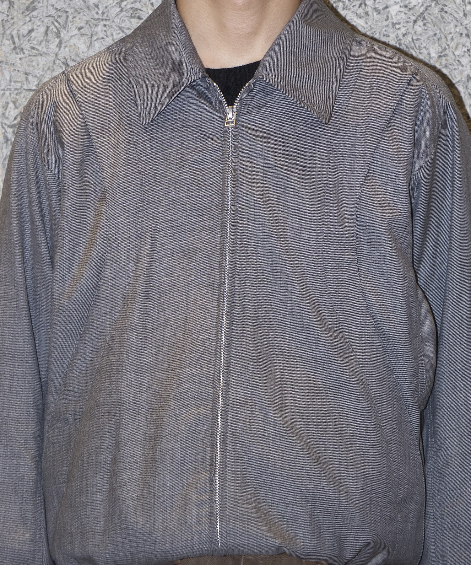 別注 wool utility jacket NVRFRGT