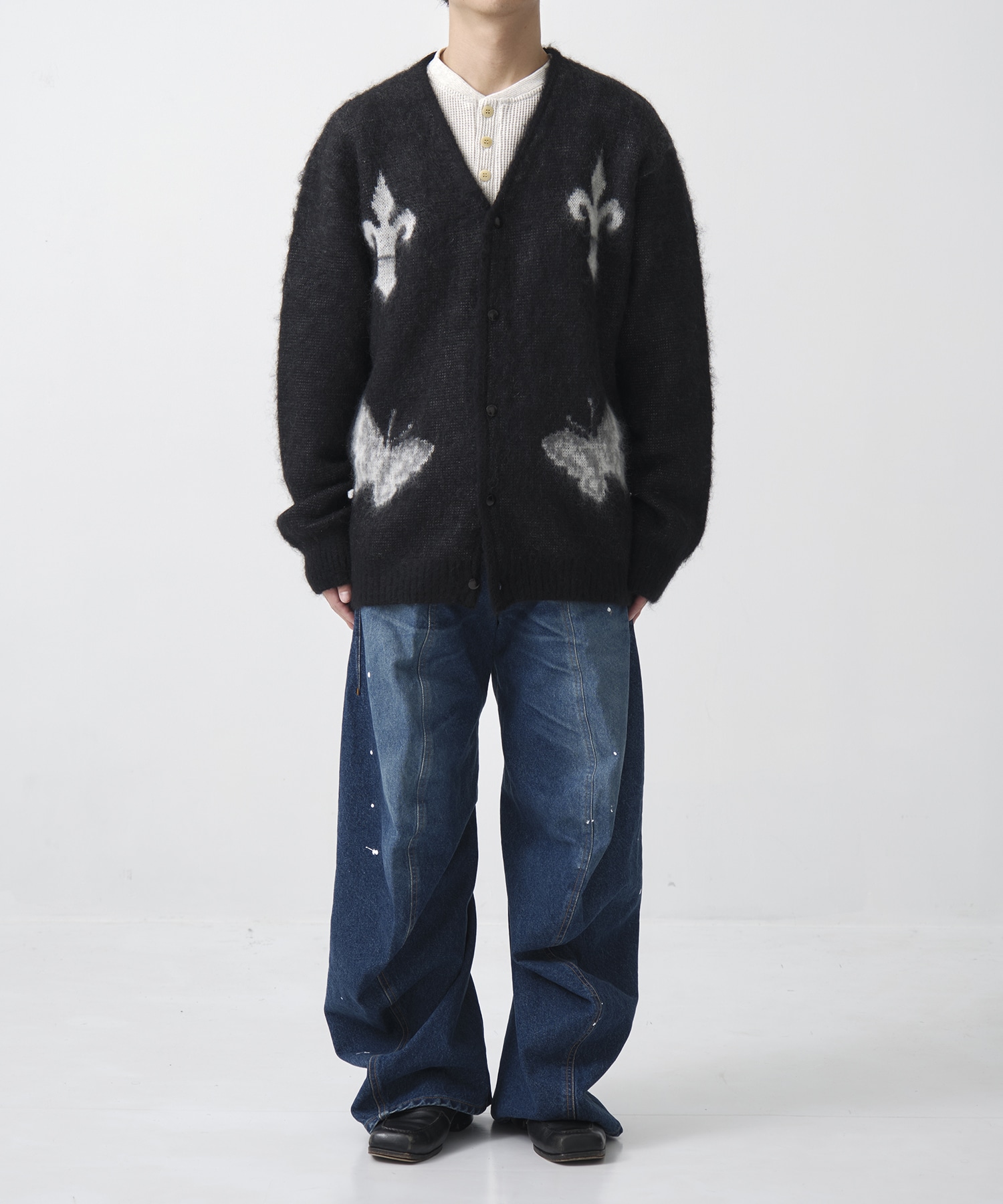 別注 Mohair Cardigan Needles