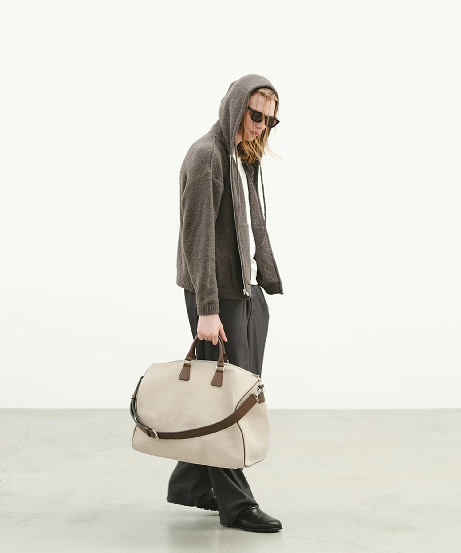 WOOL TERRY KNIT ZIP HOODIE SimplyComplicated