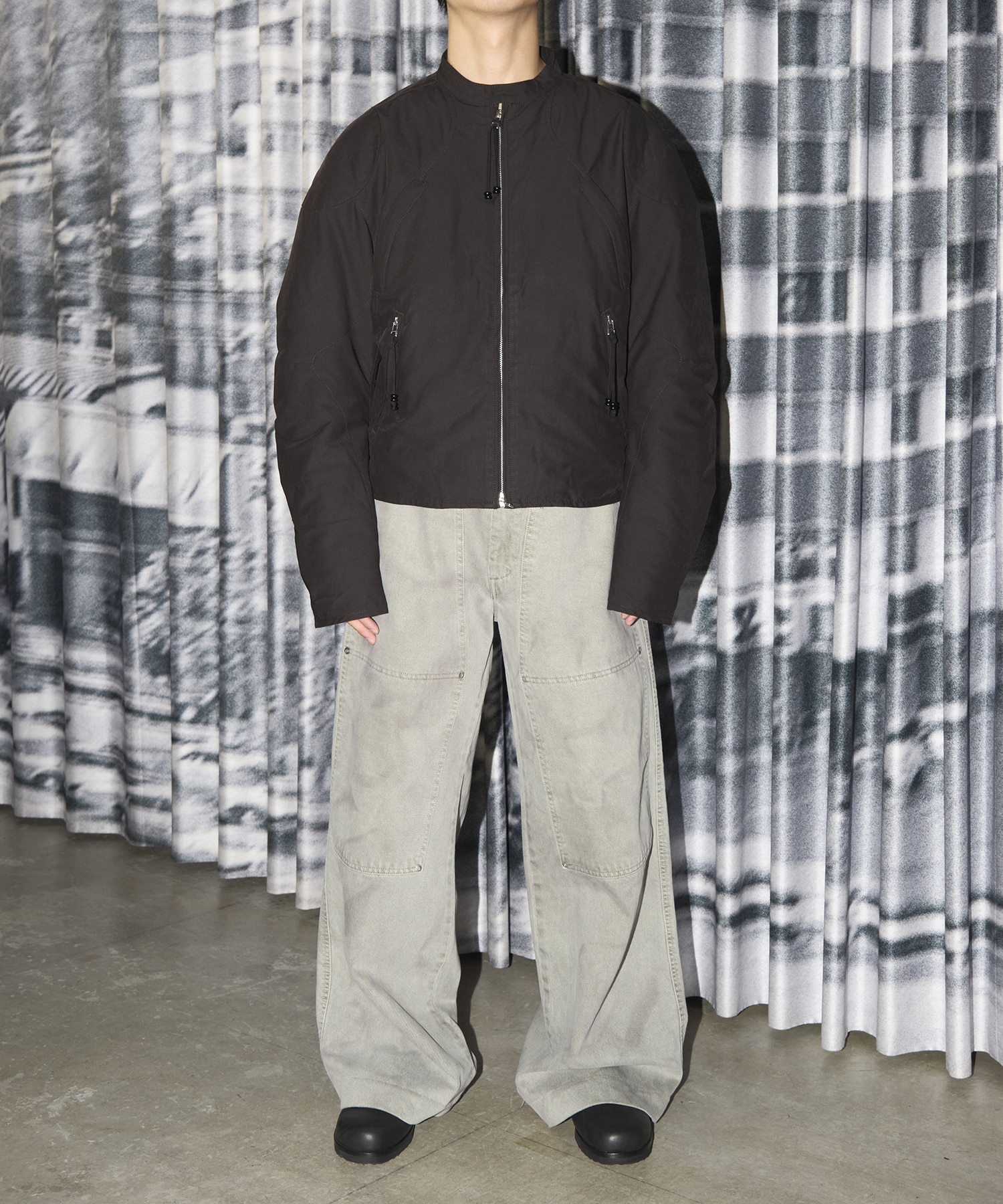 PADDED MOTORCYCLE JACKET NVRFRGT