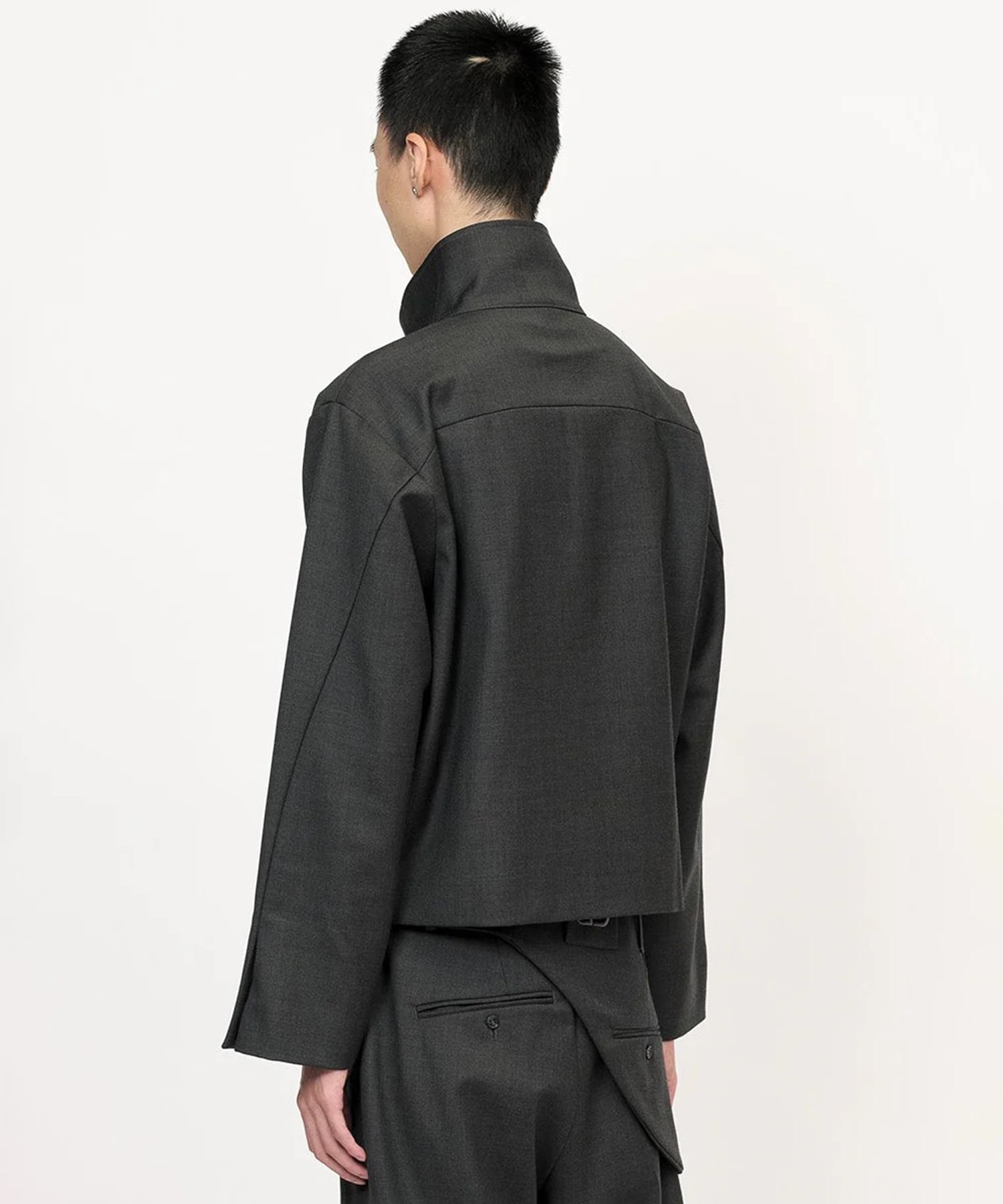 STAND COLLAR JACKET GOAT ESSENCE